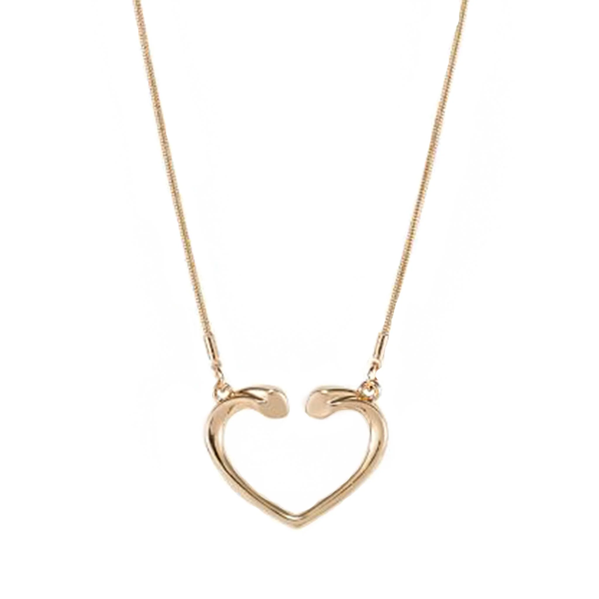 Alma Gold Heart Necklace - Image 4