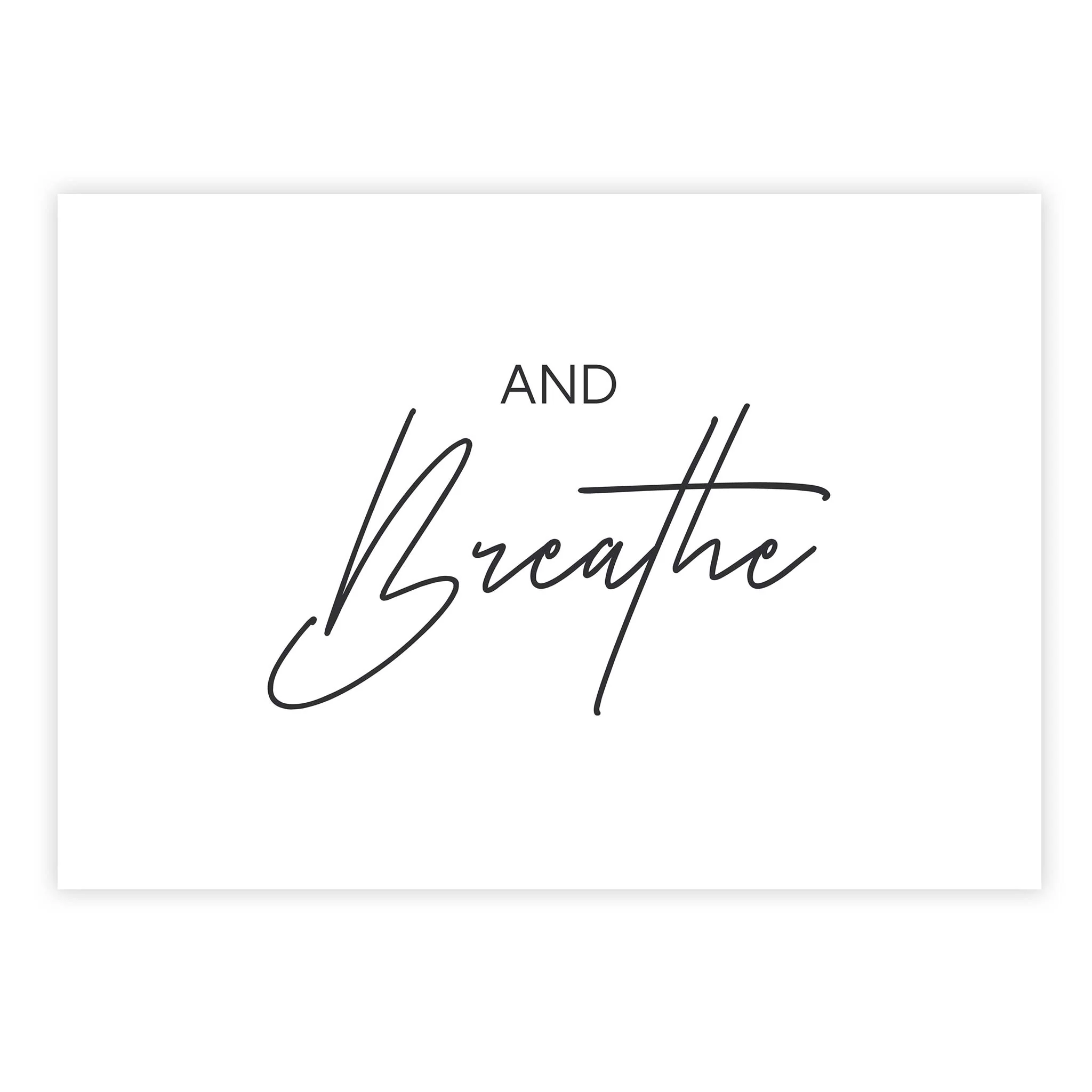 And Breathe