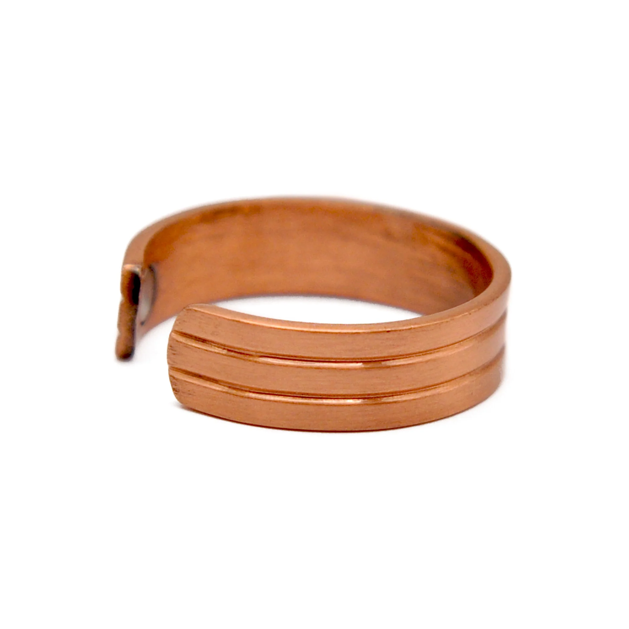 River Copper Ring with Magnets - Image 12