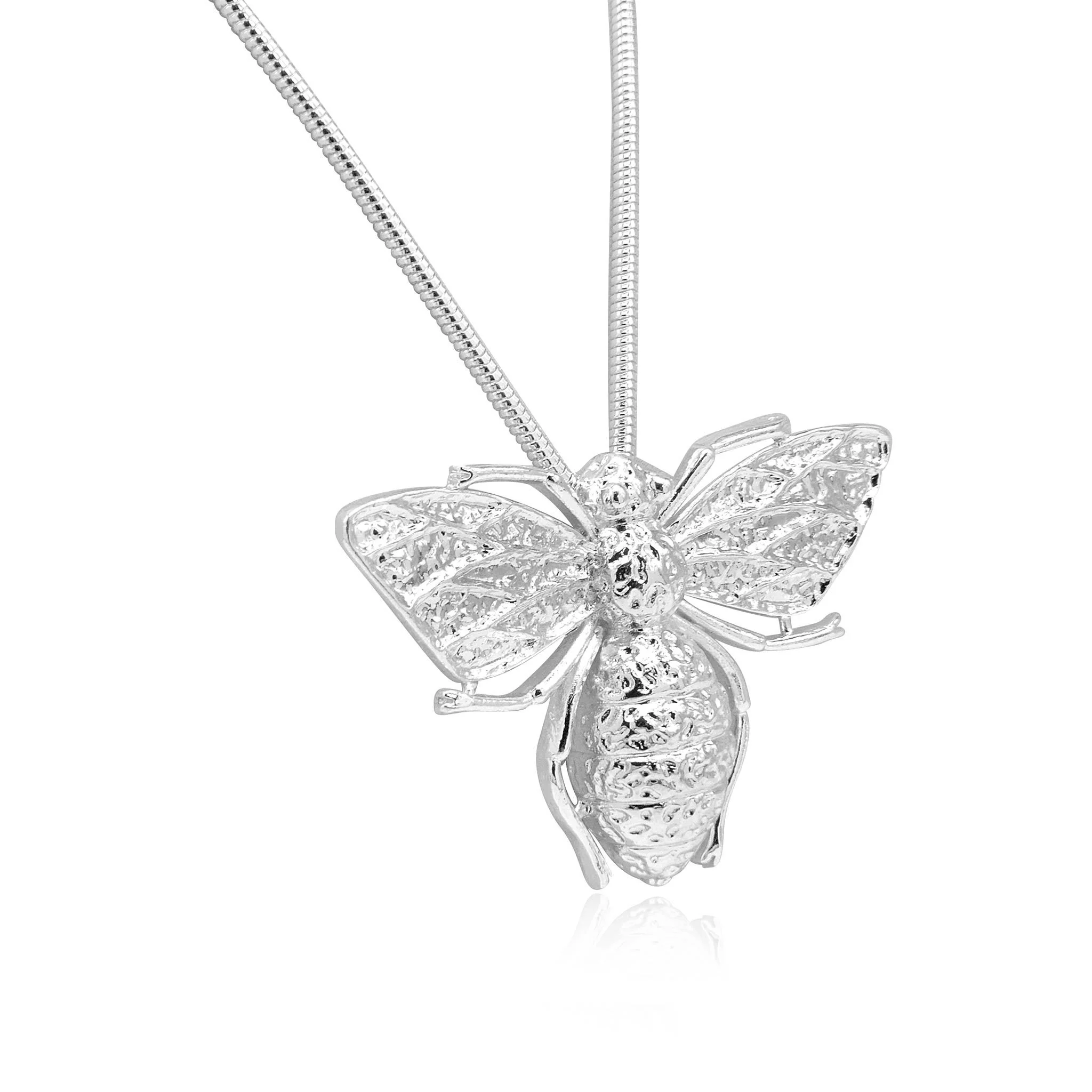 Bee mine 3D bee pendant and necklace - Image 4