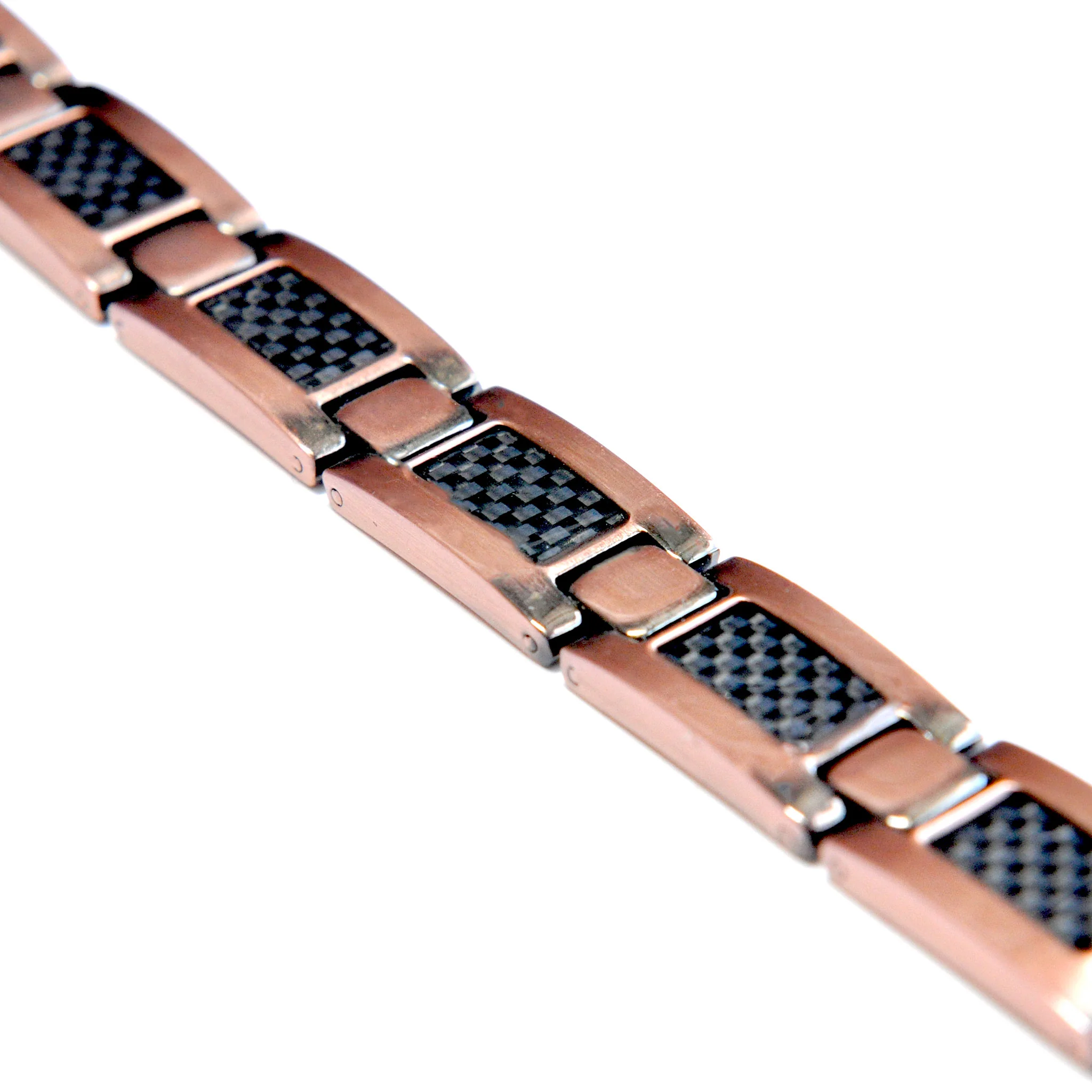 Carbon Magnetic Copper Bracelet | ALPHA™ mens - Image 6