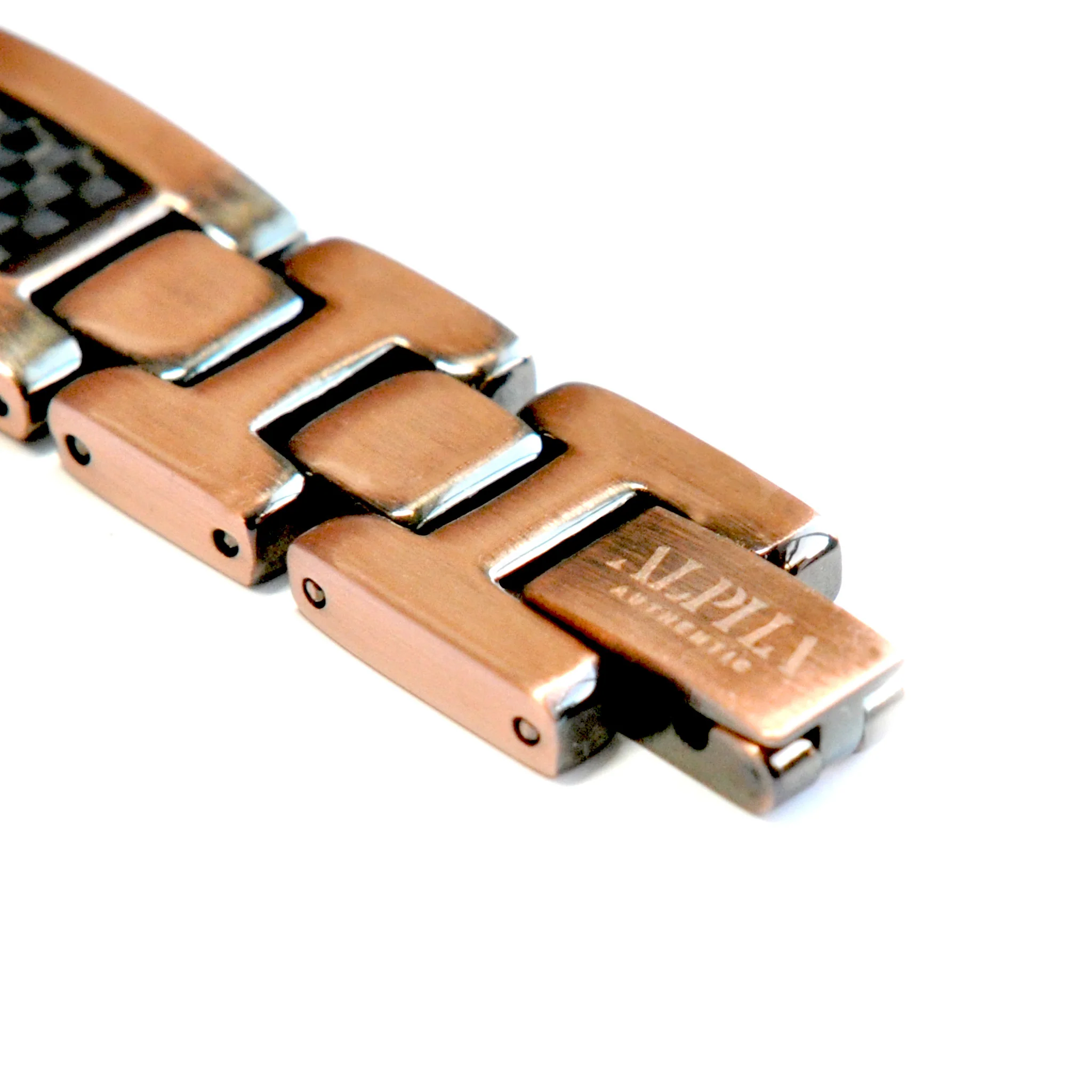 Carbon Magnetic Copper Bracelet | ALPHA™ mens - Image 7