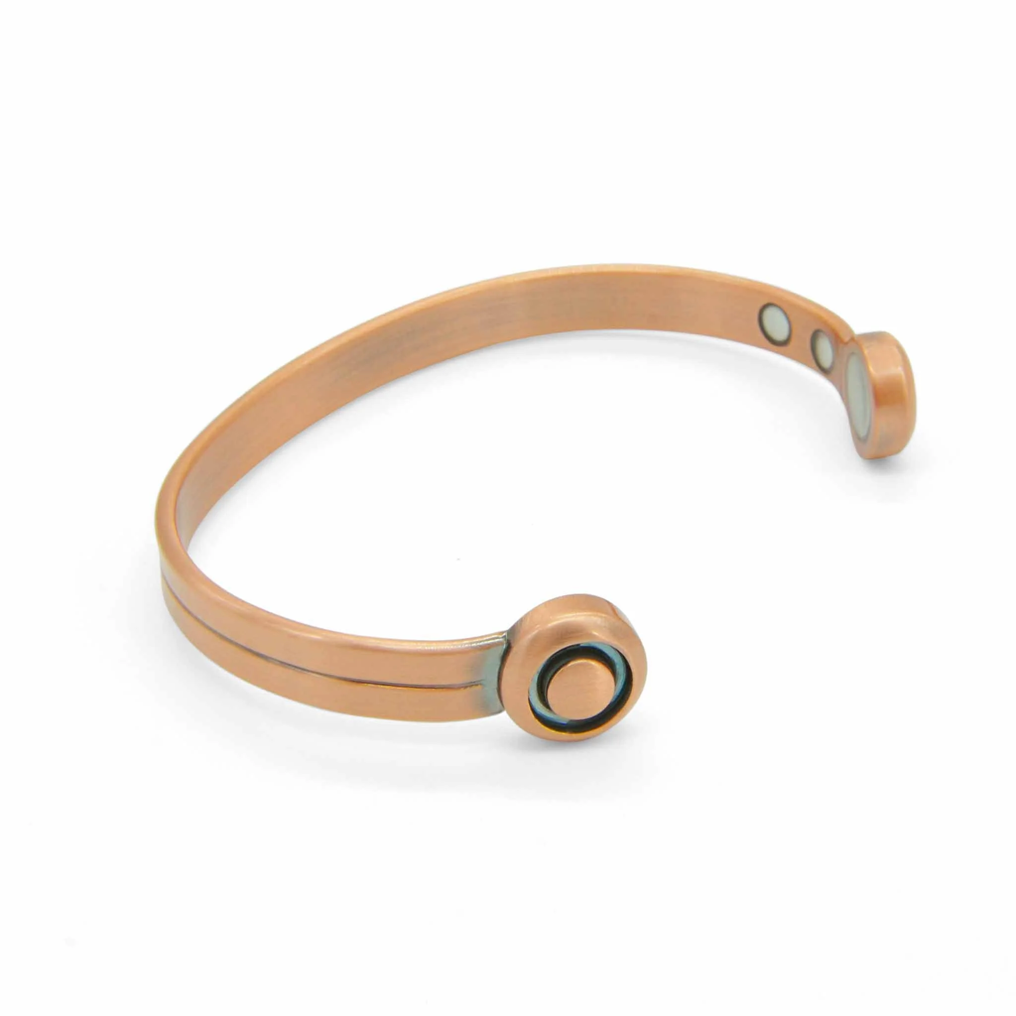 Chelsea Women's Copper Bracelet with Magnets - Image 3