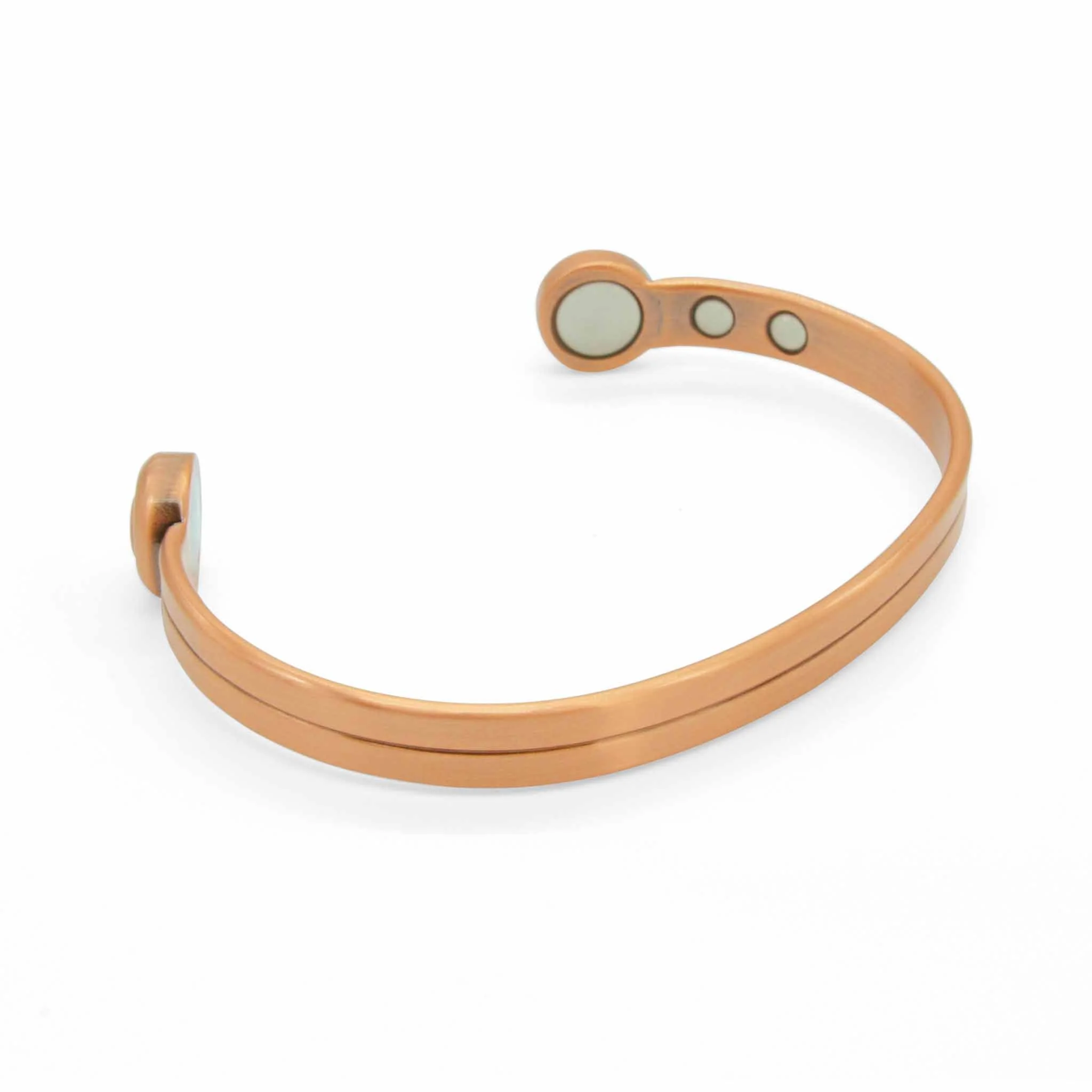 Chelsea Women's Copper Bracelet with Magnets - Image 6