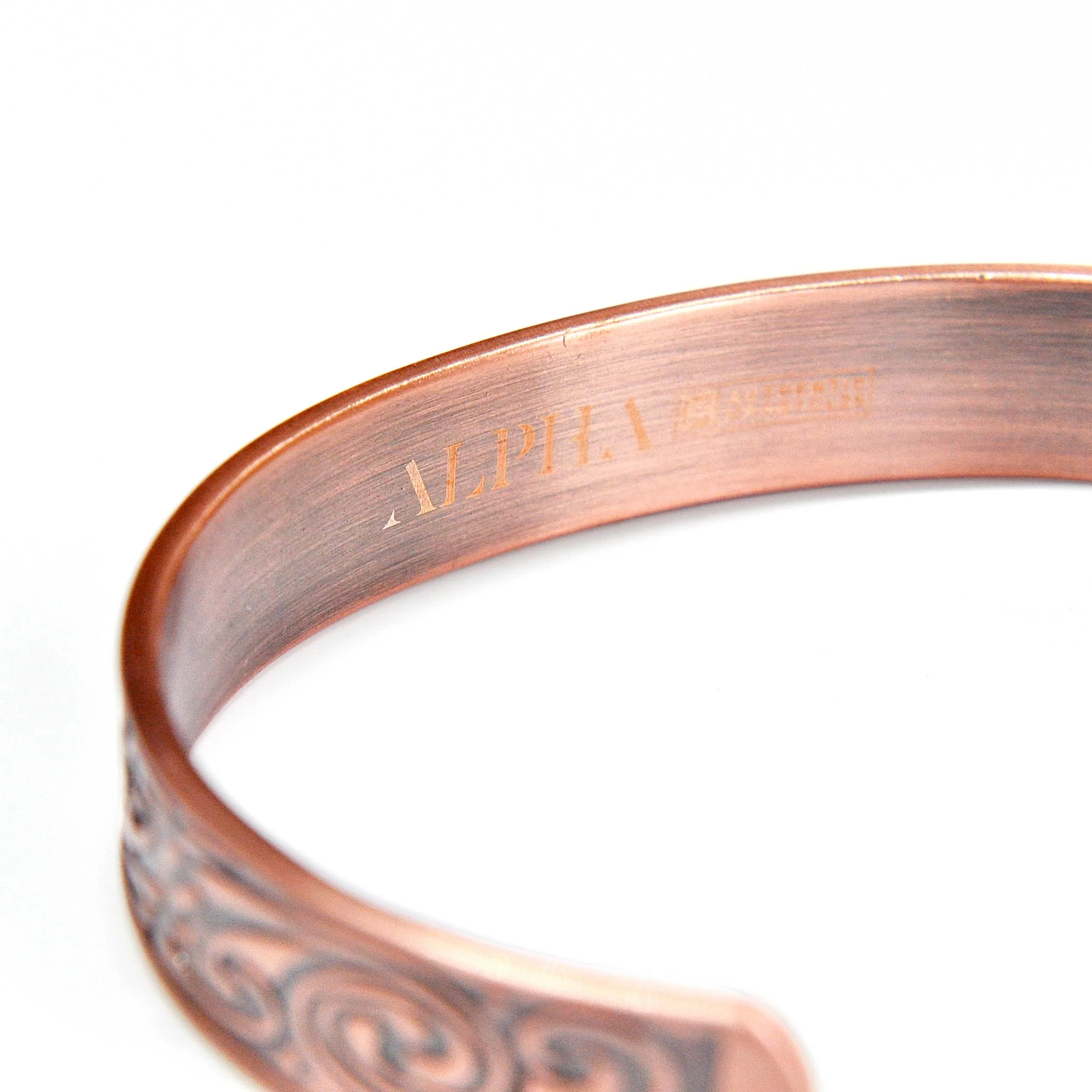 Loki copper magnetic bracelet  | ALPHA™ mens - Image 5