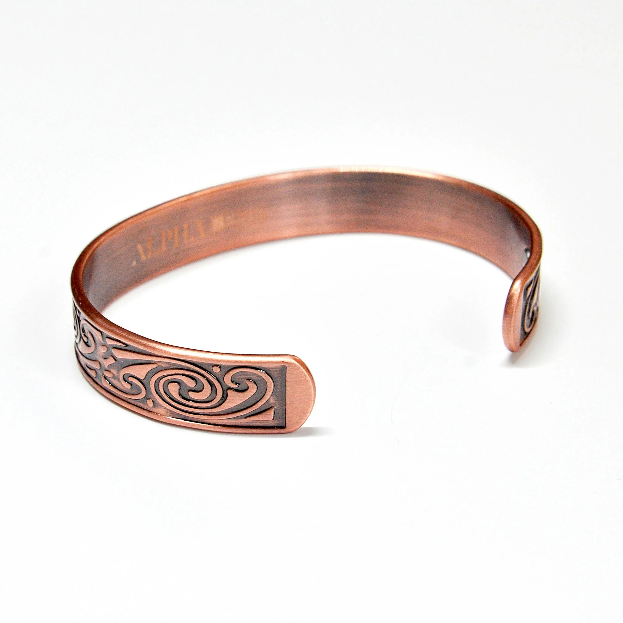 Loki copper magnetic bracelet  | ALPHA™ mens - Image 6