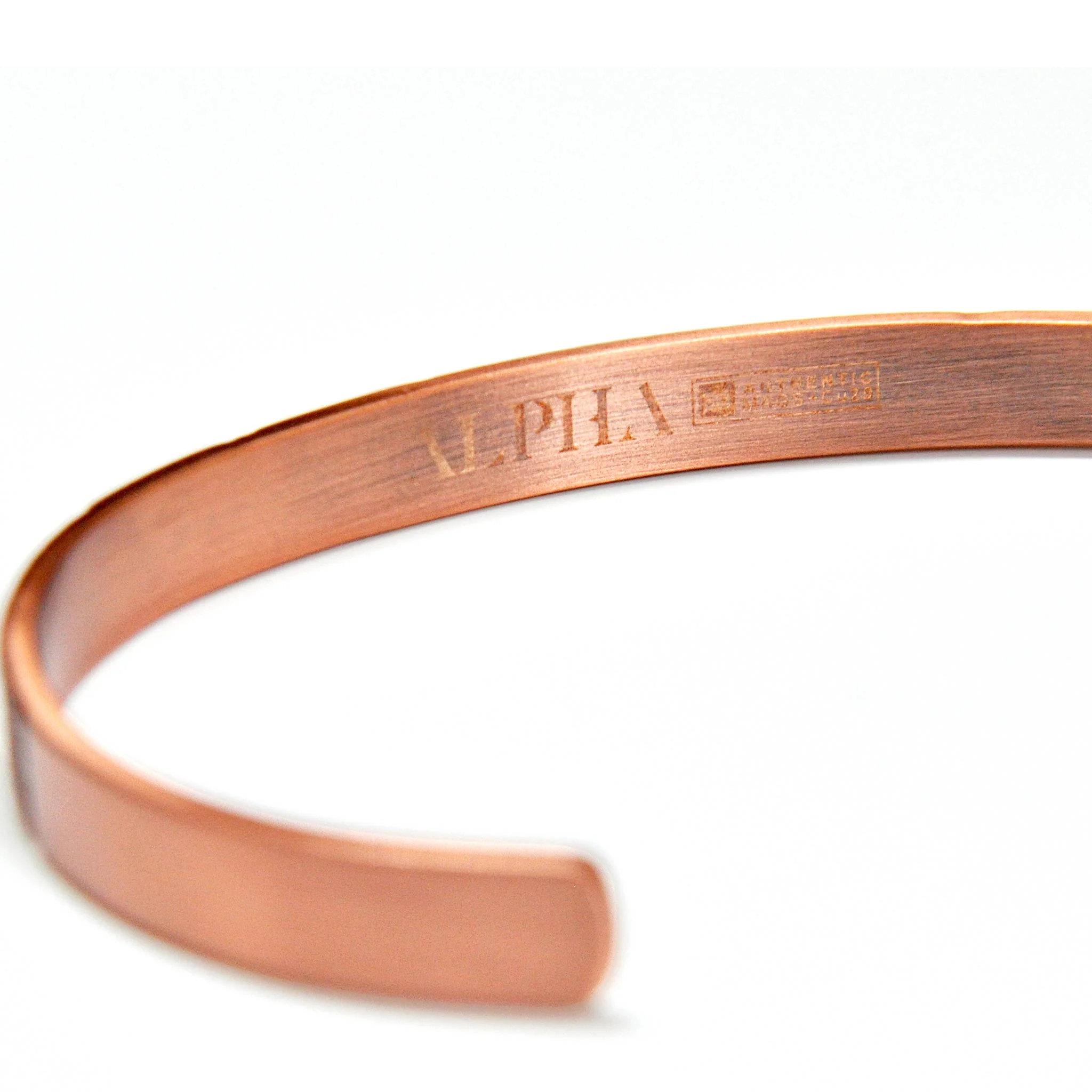 Clint copper magnetic bracelet  | ALPHA™ mens - Image 3