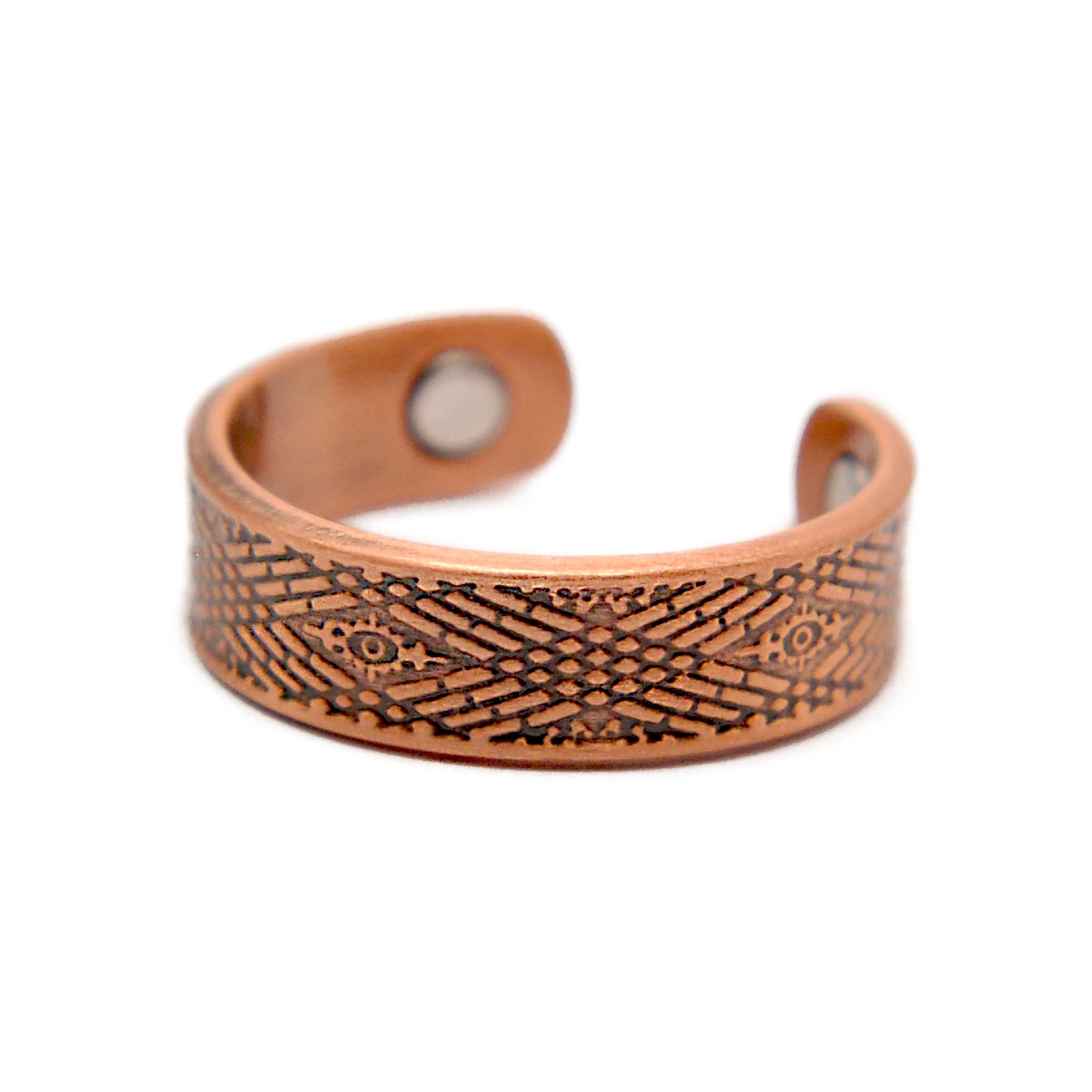 Kirby Copper Ring with Magnets - Image 3
