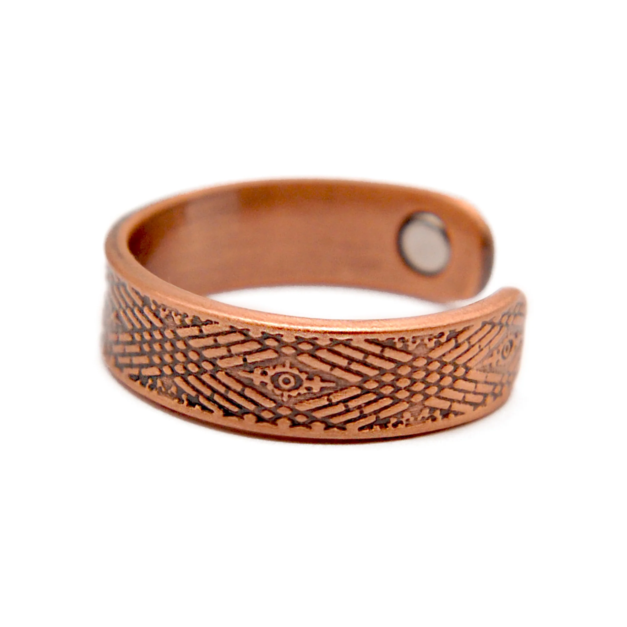 Kirby Copper Ring with Magnets - Image 5