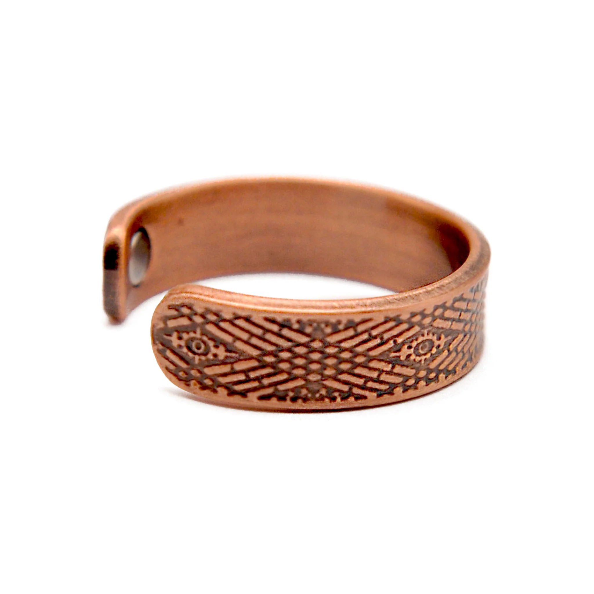 Kirby Copper Ring with Magnets - Image 6