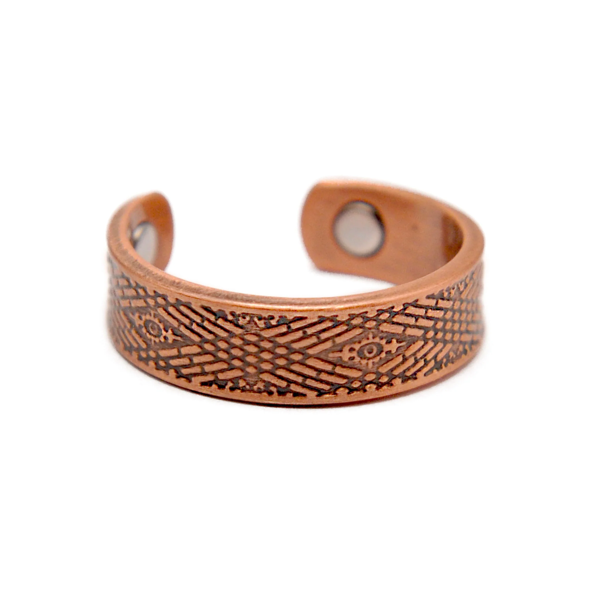 Kirby Copper Ring with Magnets - Image 7
