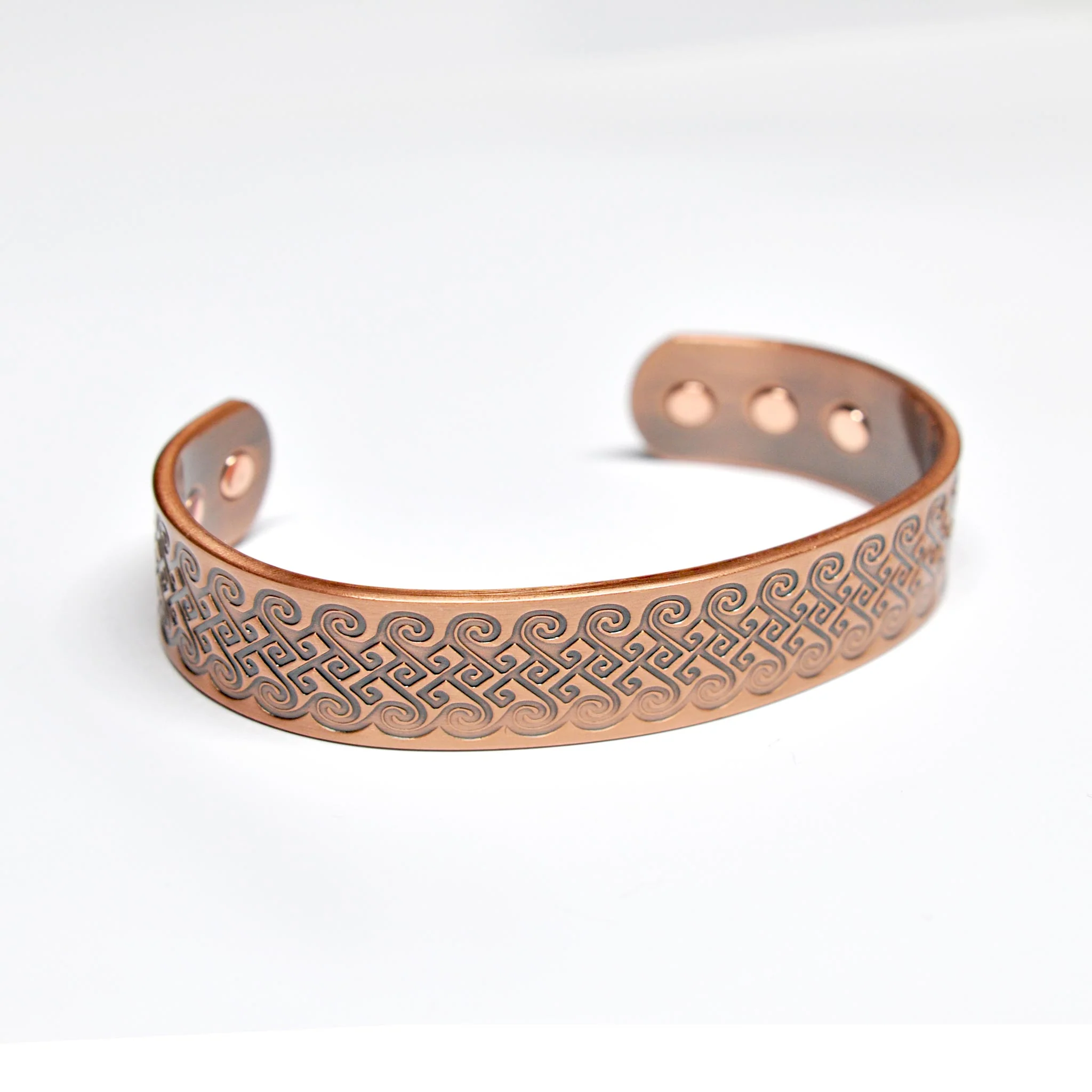 Aidan Copper Magnetic bracelet - Image 5