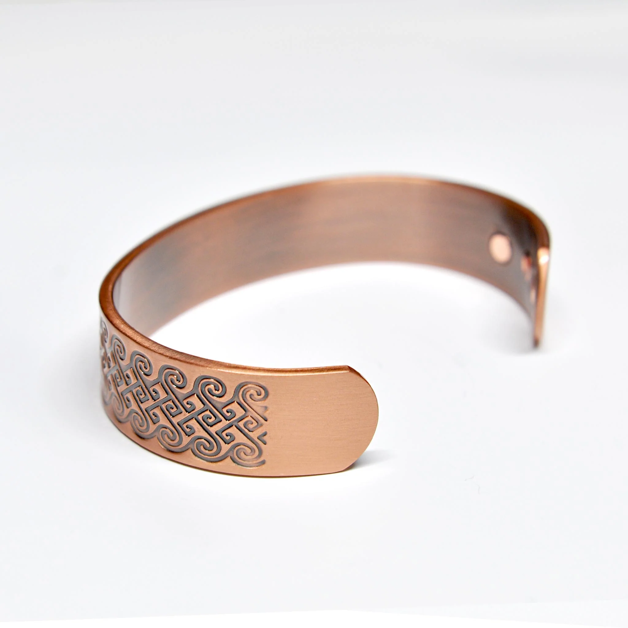 Aidan Copper Magnetic bracelet - Image 7