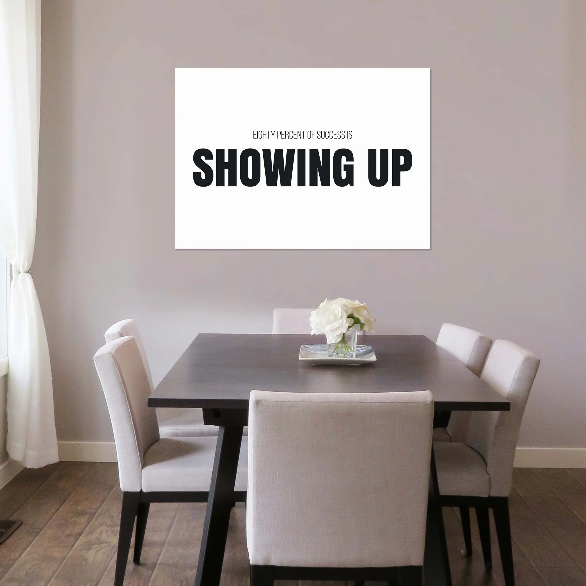 Eighty percent of success is showing up - Image 6
