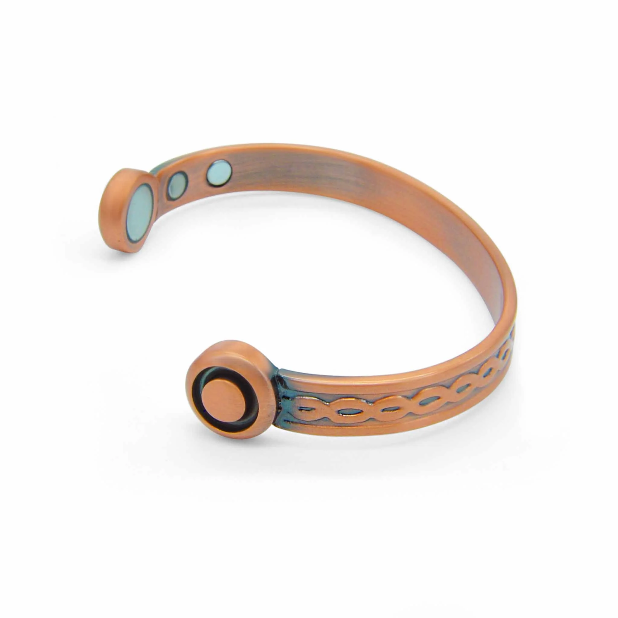 Fraiser Bio Copper Magnetic Bangle | ALPHA™ mens - Image 3