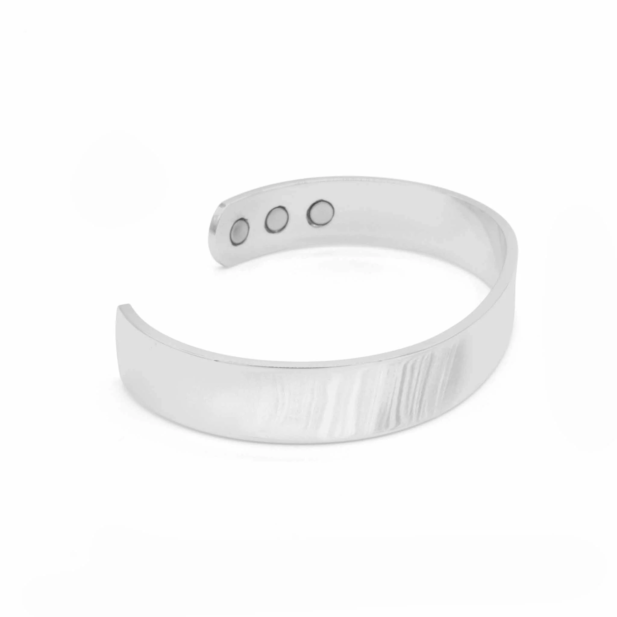 Hamilton silver bangle | ALPHA™ mens - Image 3