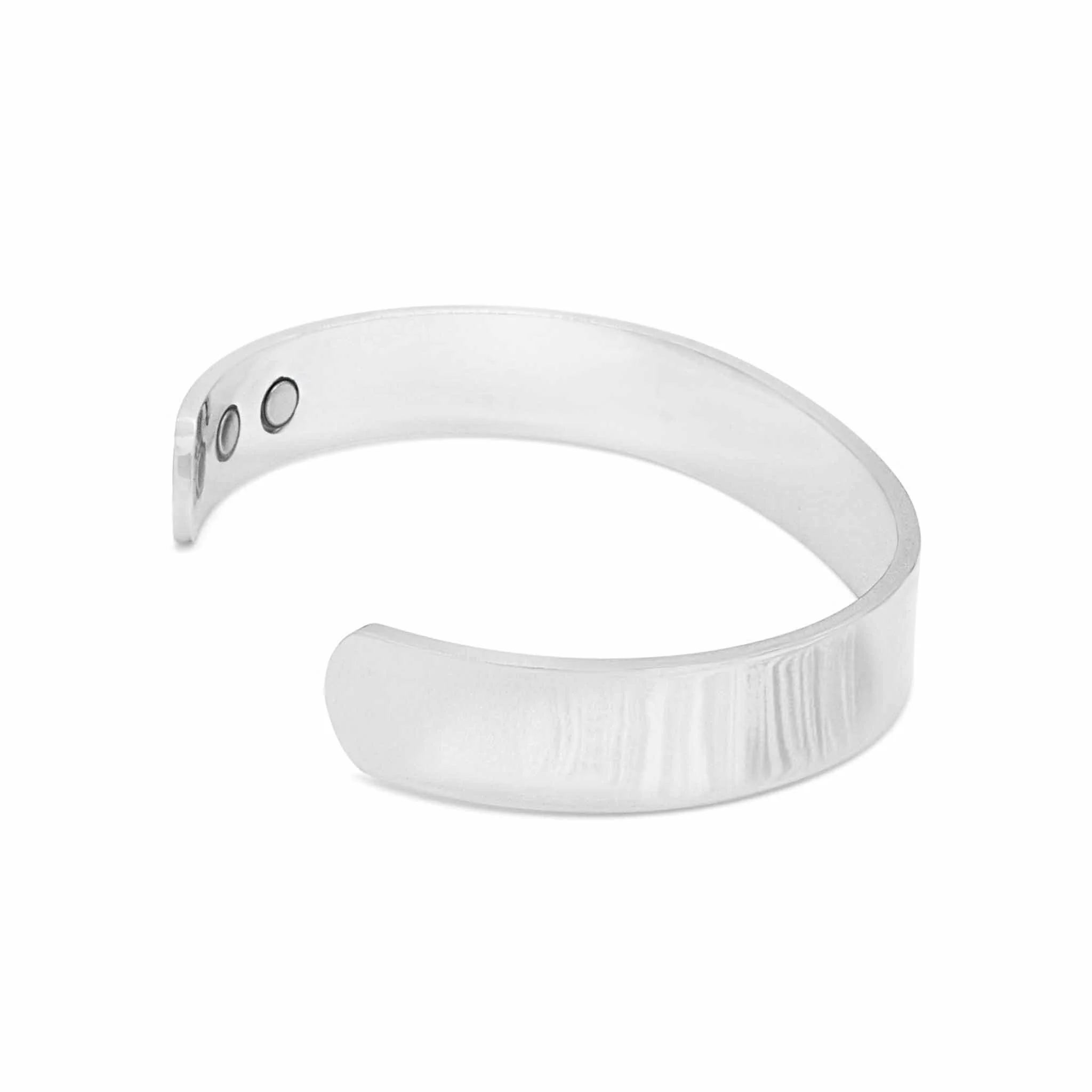 Hamilton silver bangle | ALPHA™ mens - Image 4