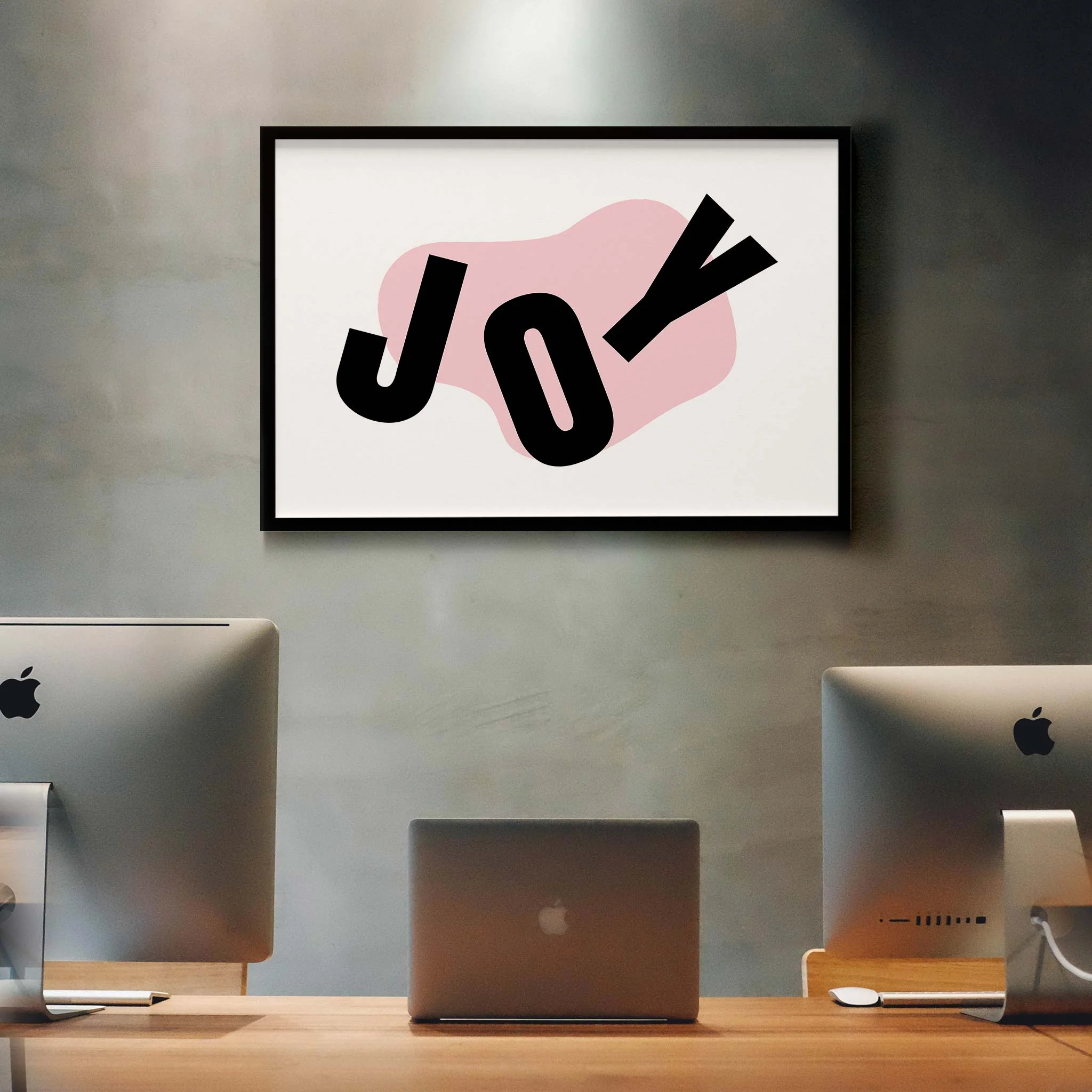 JOY (large letters spread across the canvas) - Image 9