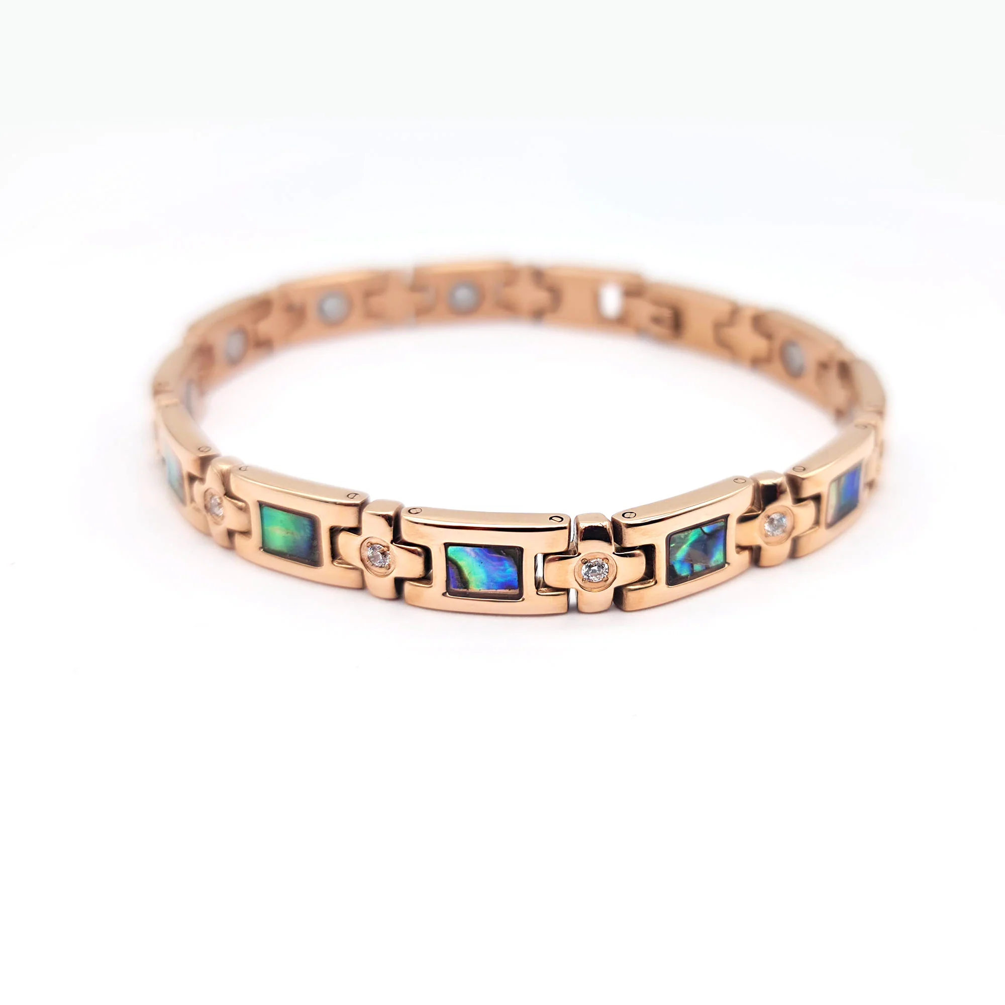 Rainbow copper bracelet - Image 3