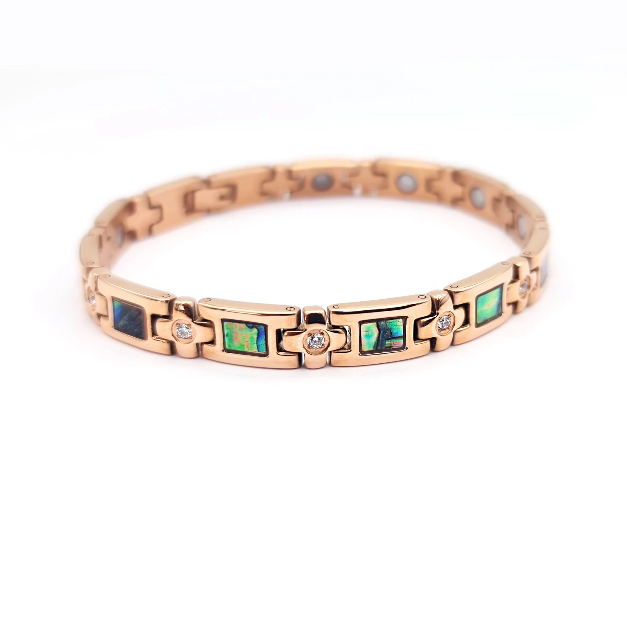 Rainbow copper bracelet - Image 4