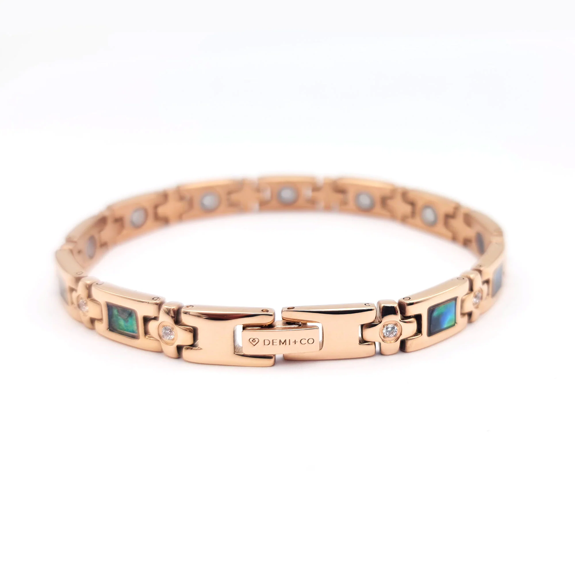 Rainbow copper bracelet - Image 7