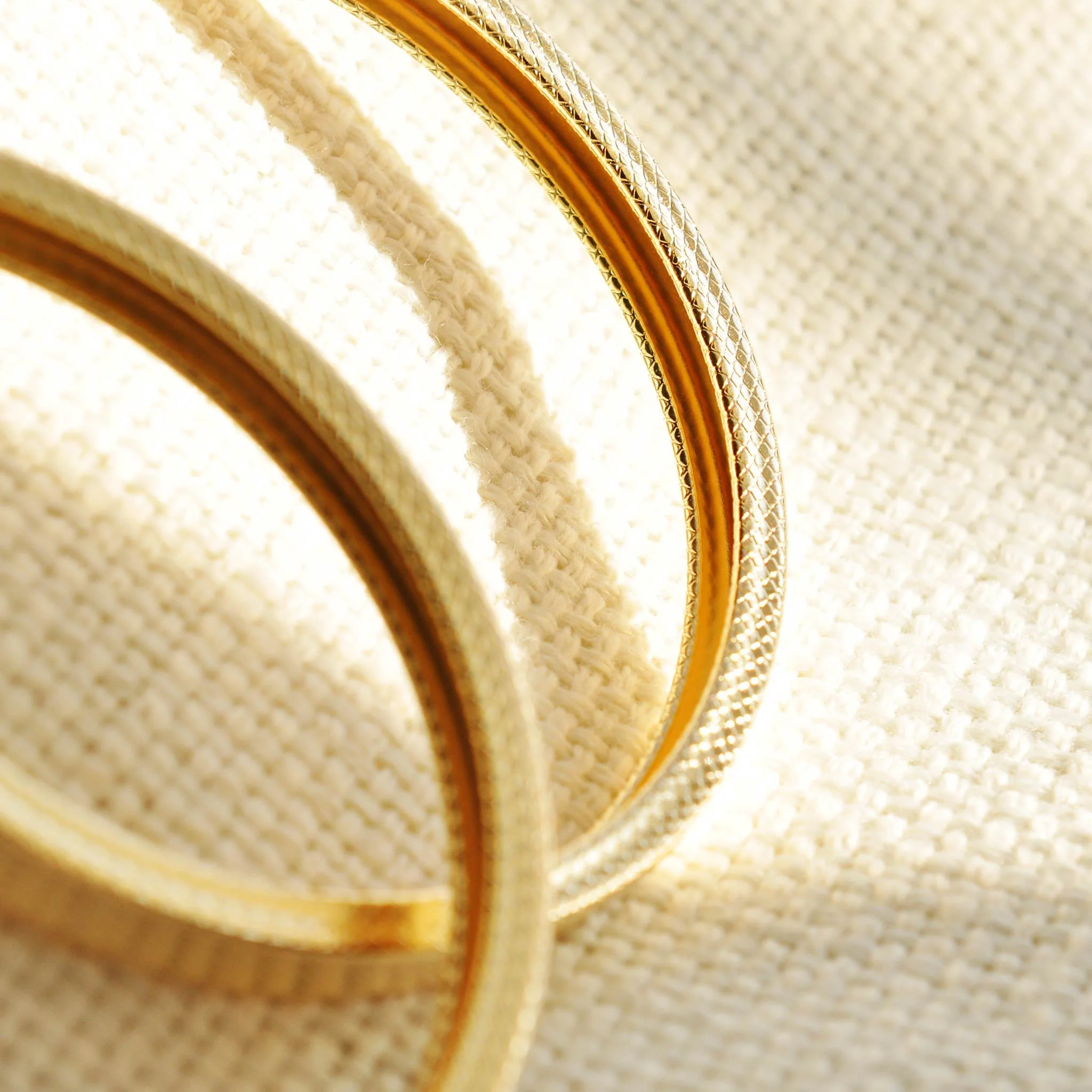 Tina large gold effect hoops - Image 3
