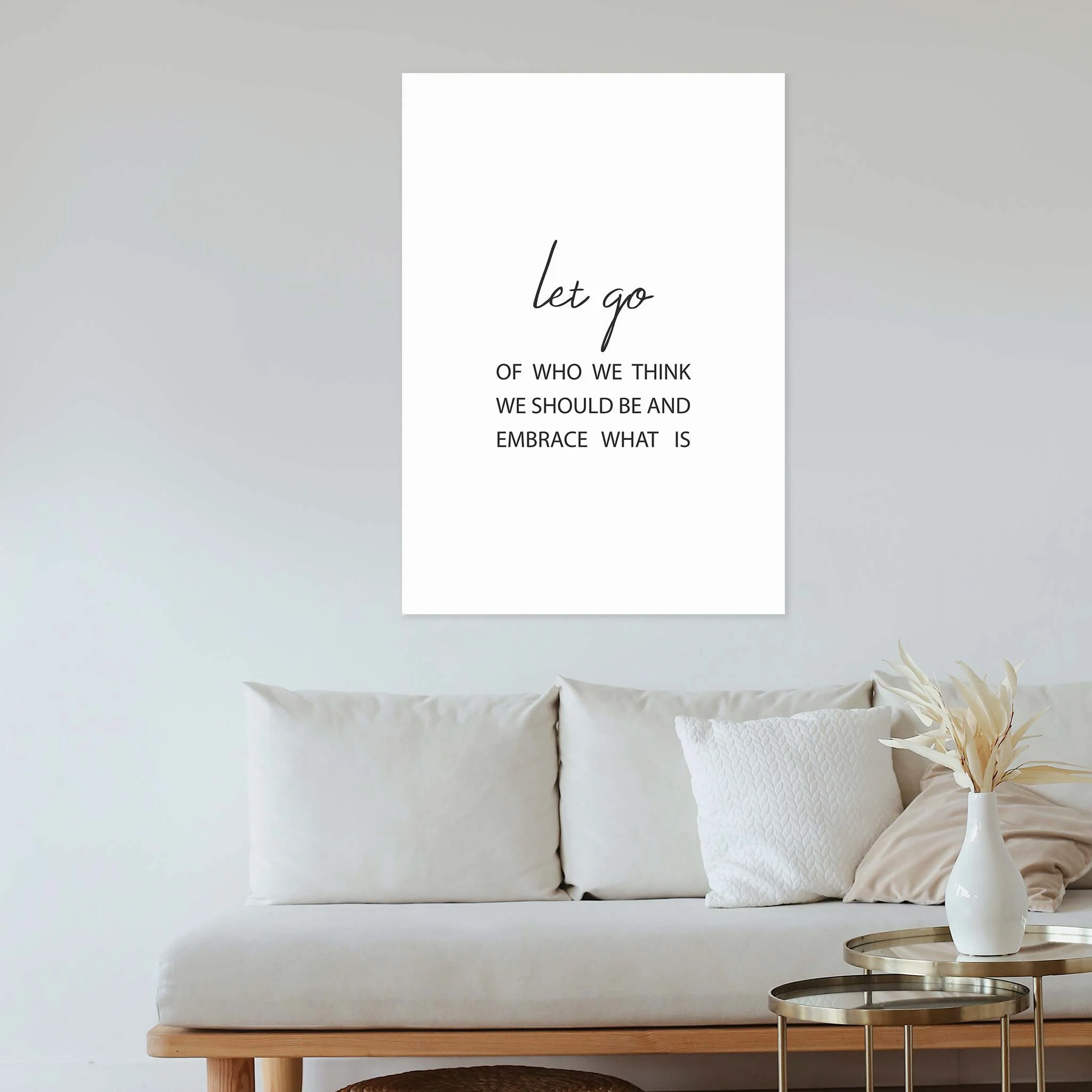 Let go of who we think we should be and embrace what is - Image 8
