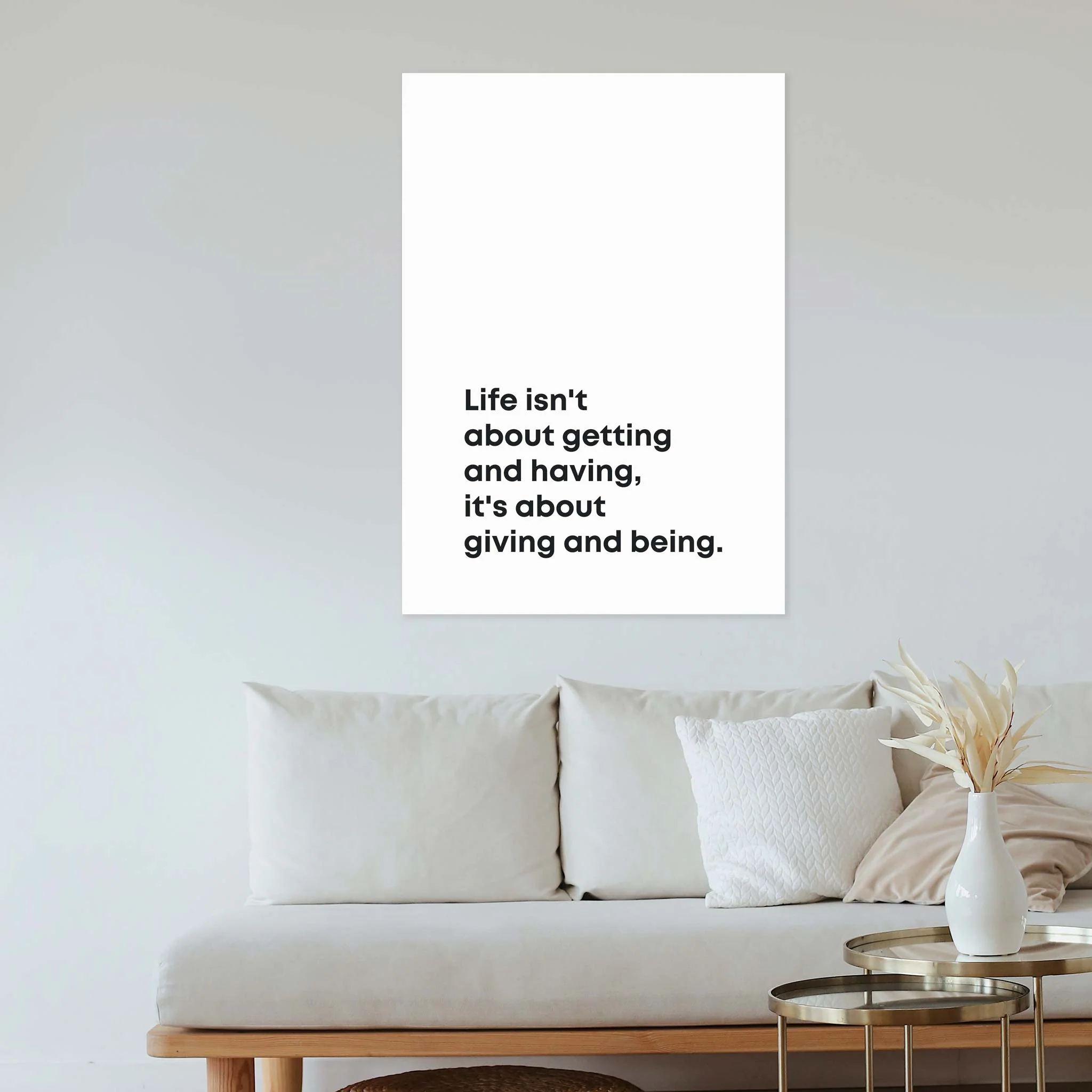Life isn't about getting and having, it's about giving and being - Image 8