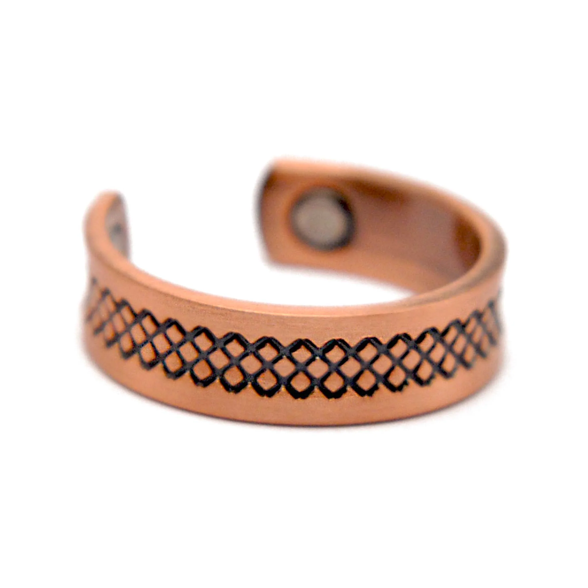 Quinn Copper Ring with Magnets - Image 4