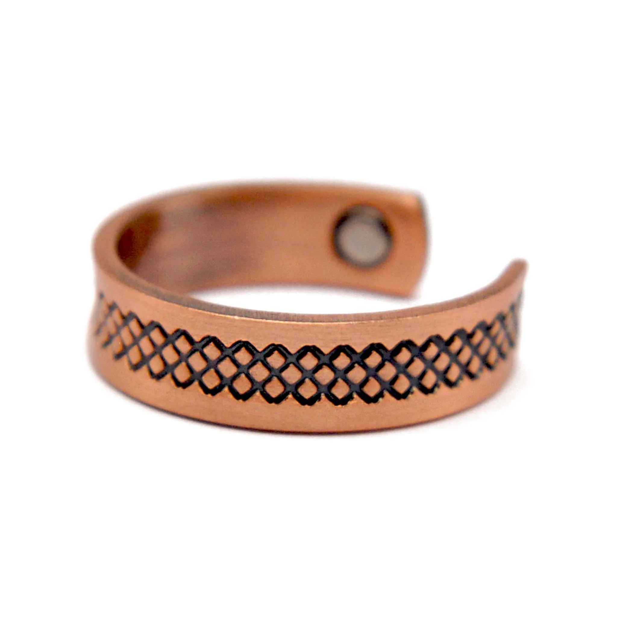Quinn Copper Ring with Magnets - Image 6