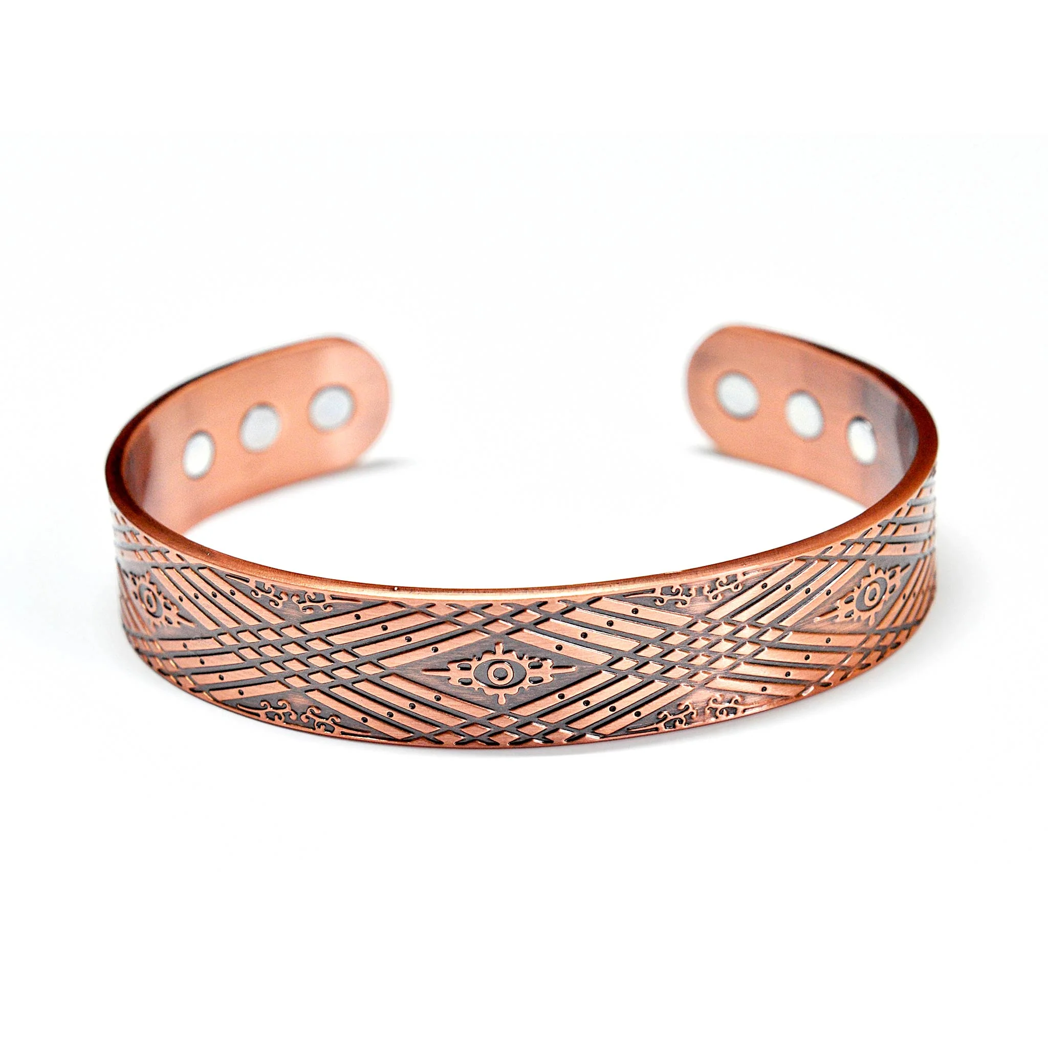 Drax copper magnetic bracelet | ALPHA™ mens - Image 3