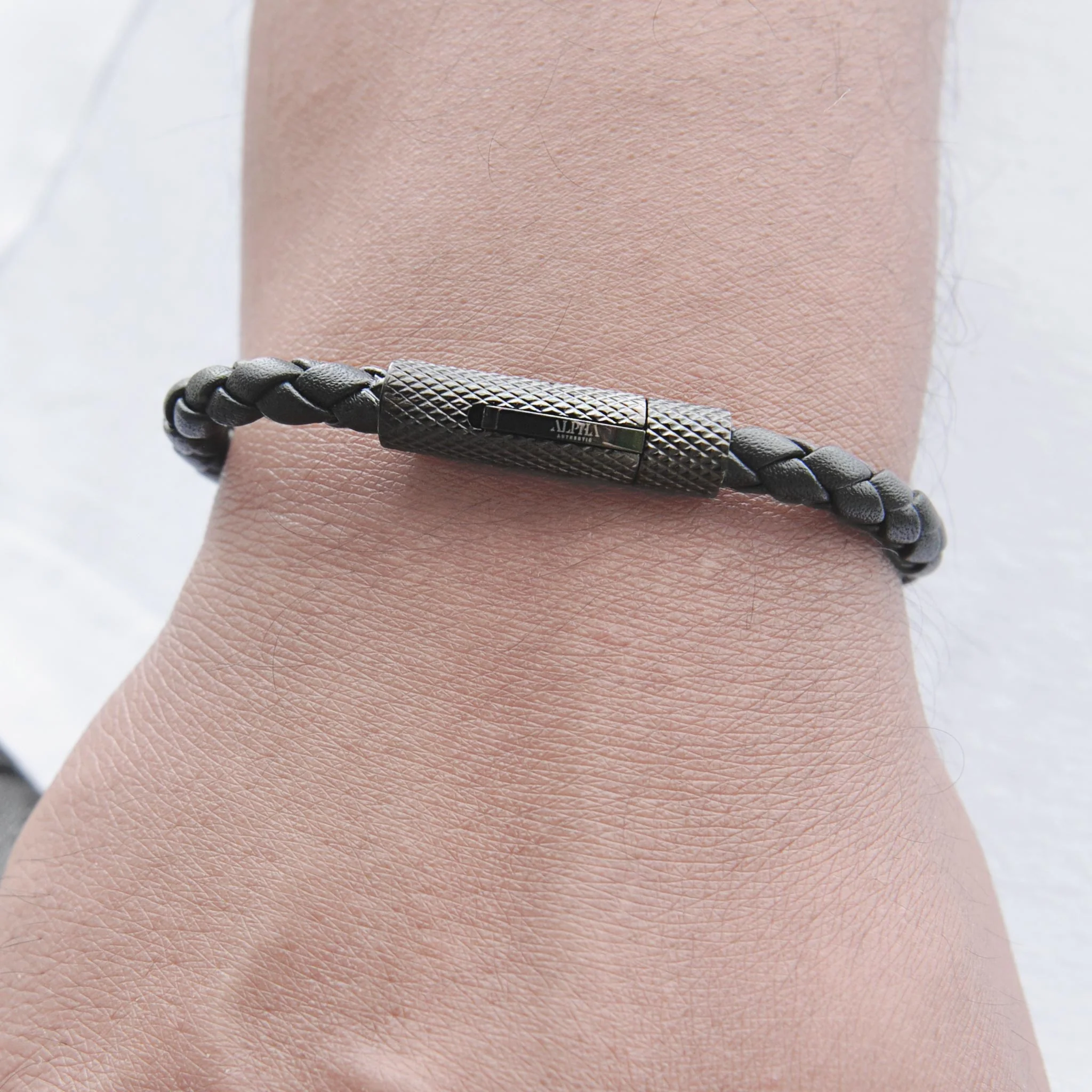 Aspen Leather bracelet | ALPHA Mens - Image 3