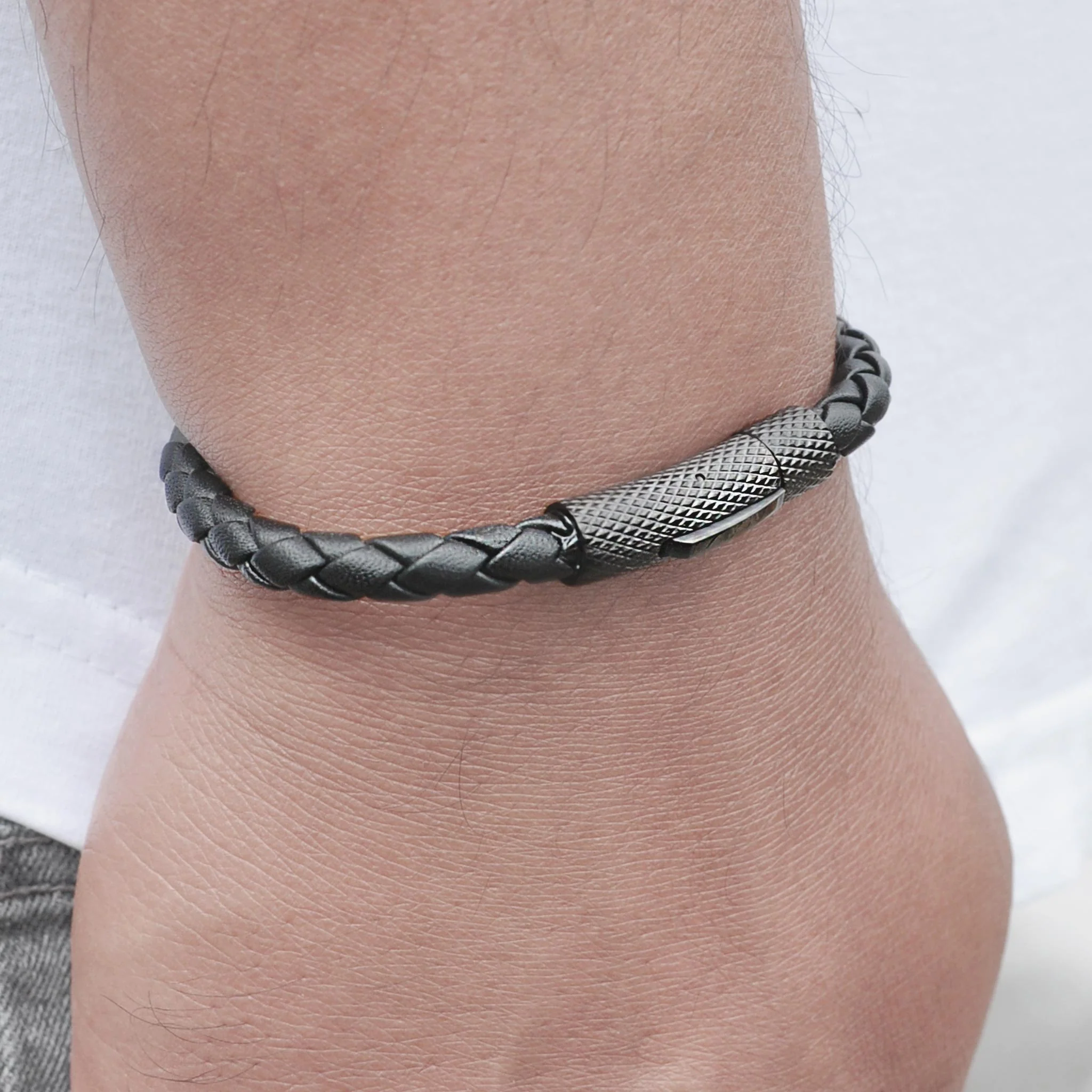 Aspen Leather bracelet | ALPHA Mens - Image 4