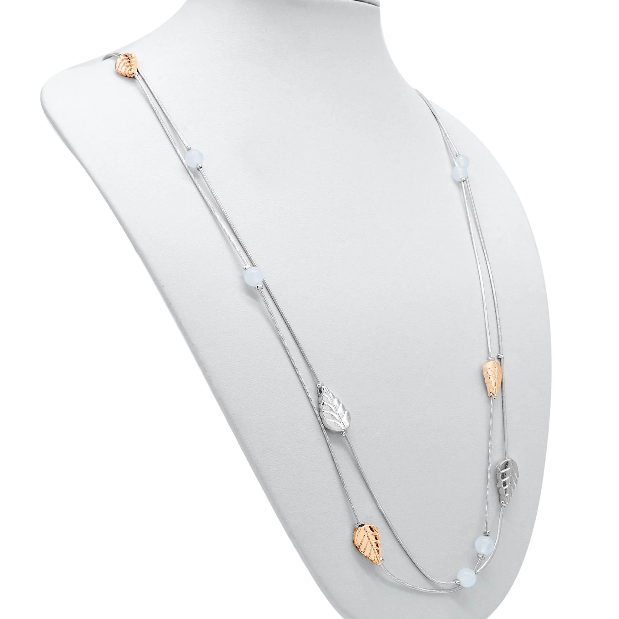 Natures embrace leaf necklace - Image 4