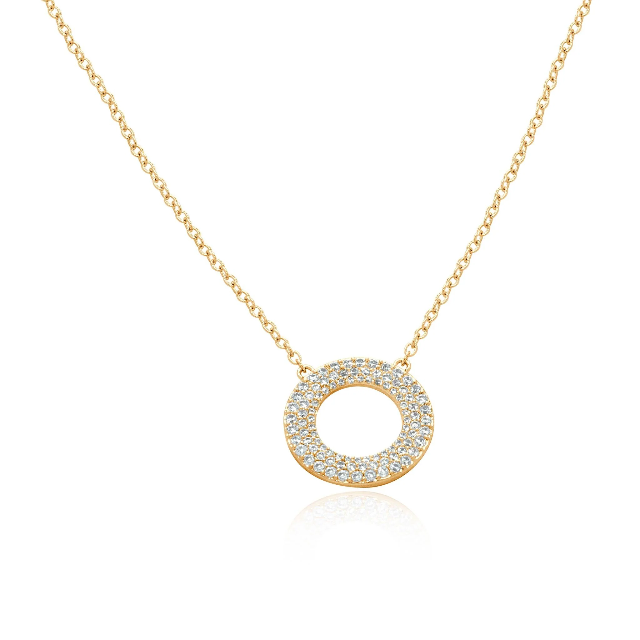 Not over you open circle pendant necklace - Image 2