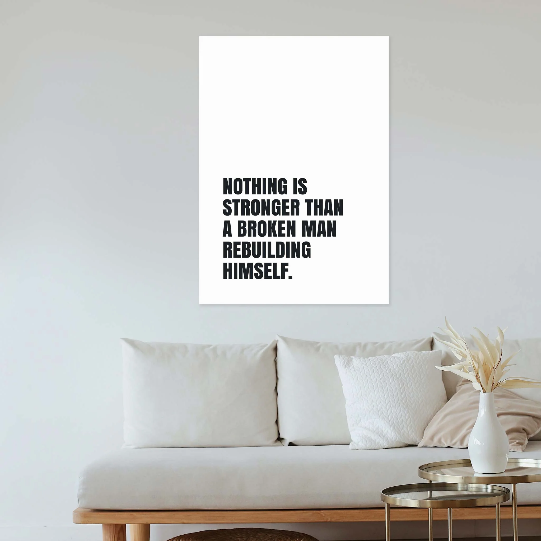 Nothing is stronger than a broken man rebuilding himself - Image 3