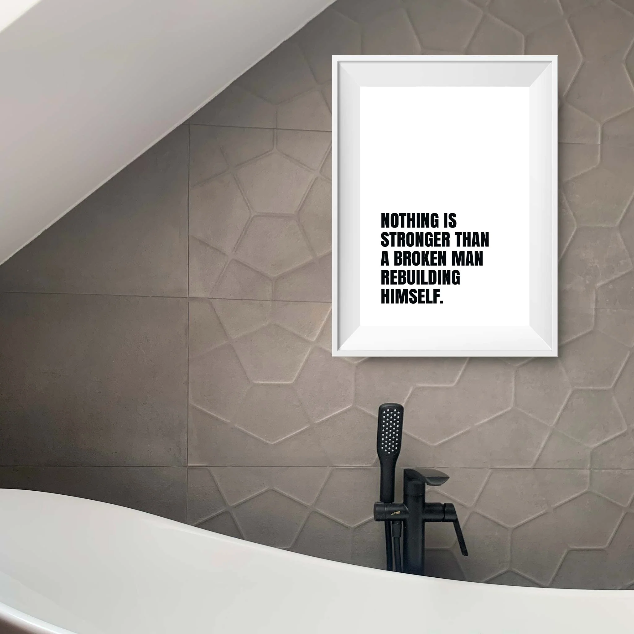 Nothing is stronger than a broken man rebuilding himself - Image 7
