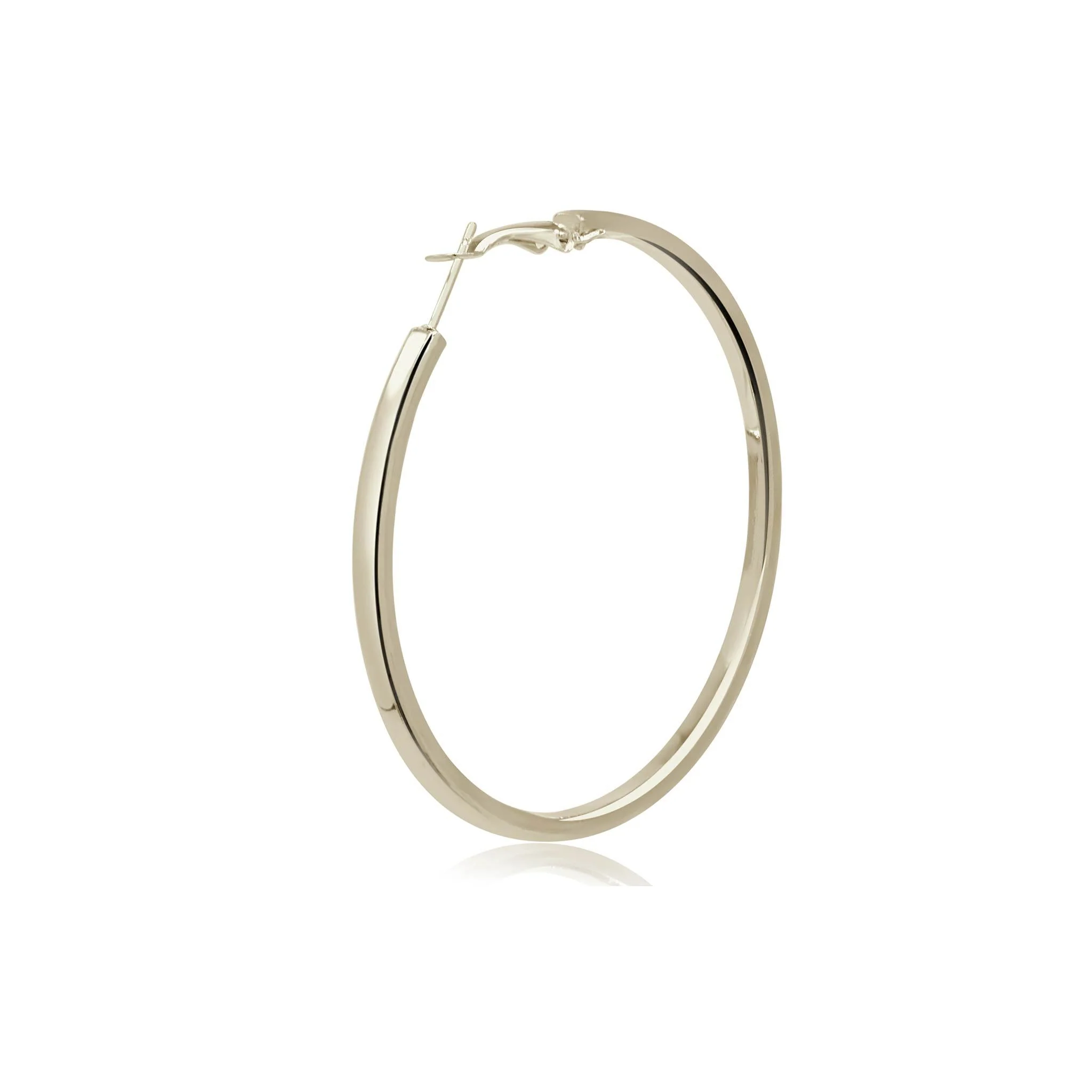 Prosecco pop rose gold effect hoops - Image 3