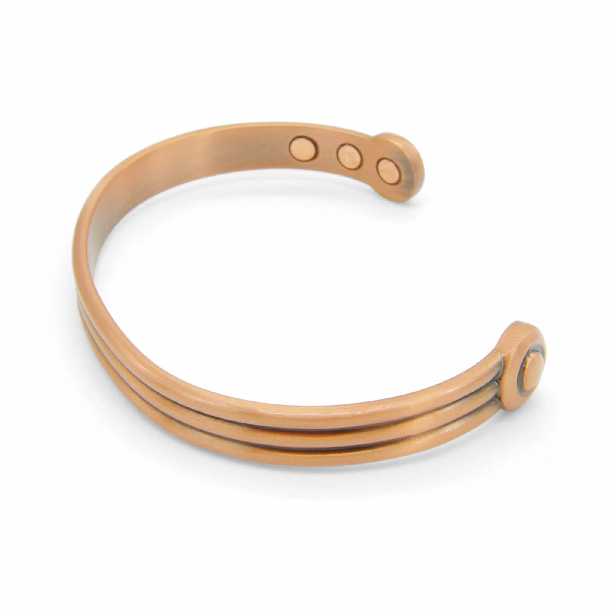Saxon Magnetic Copper Bangle | ALPHA™ mens