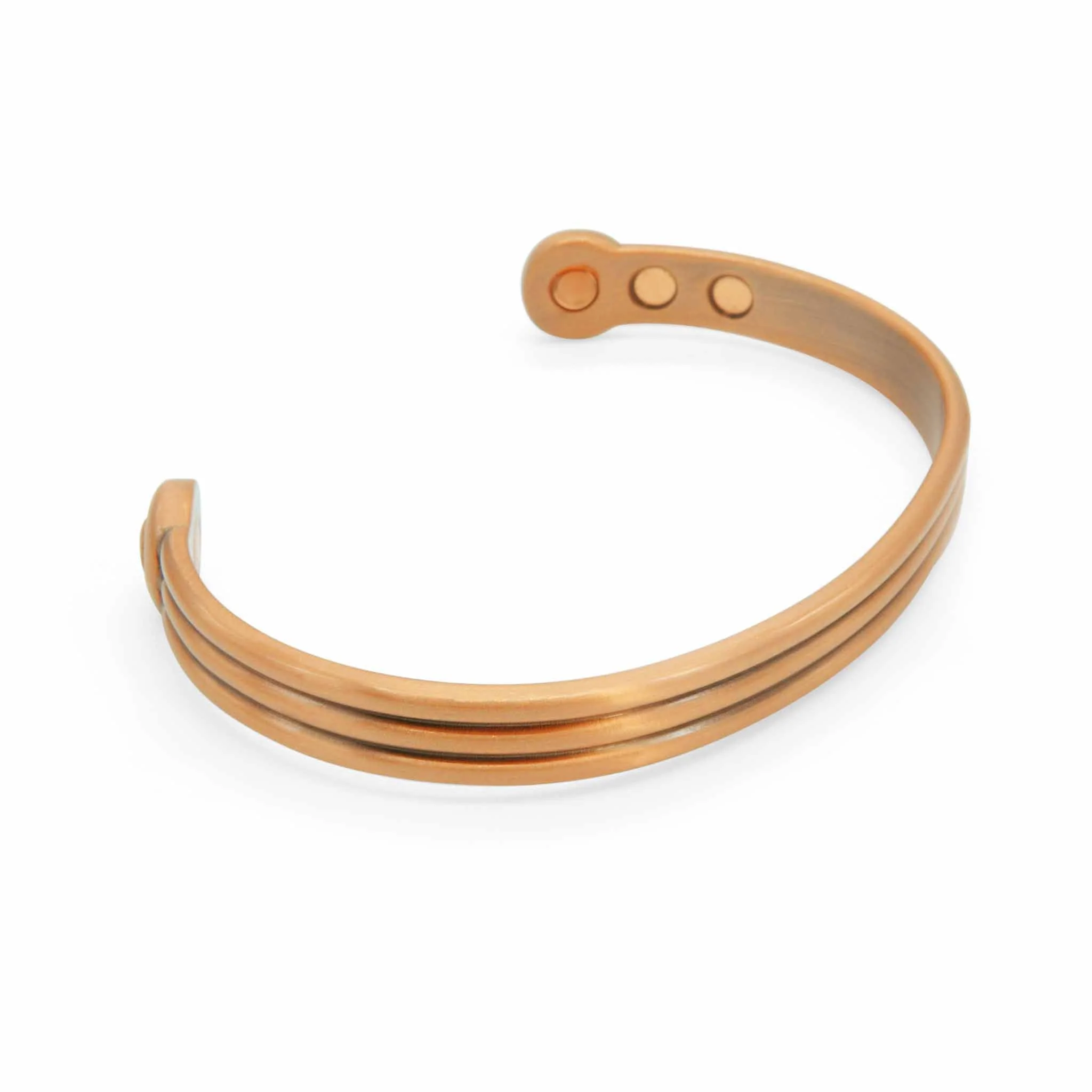 Saxon Magnetic Copper Bangle | ALPHA™ mens - Image 6