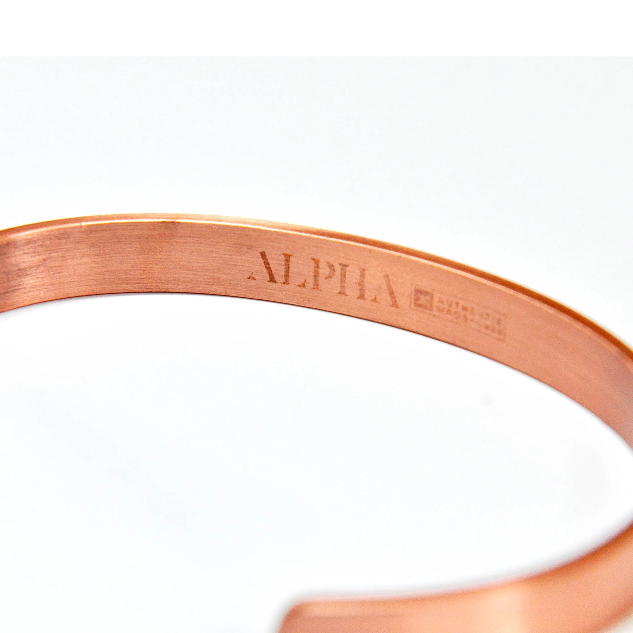 Storm copper magnetic bracelet | ALPHA™ mens - Image 5