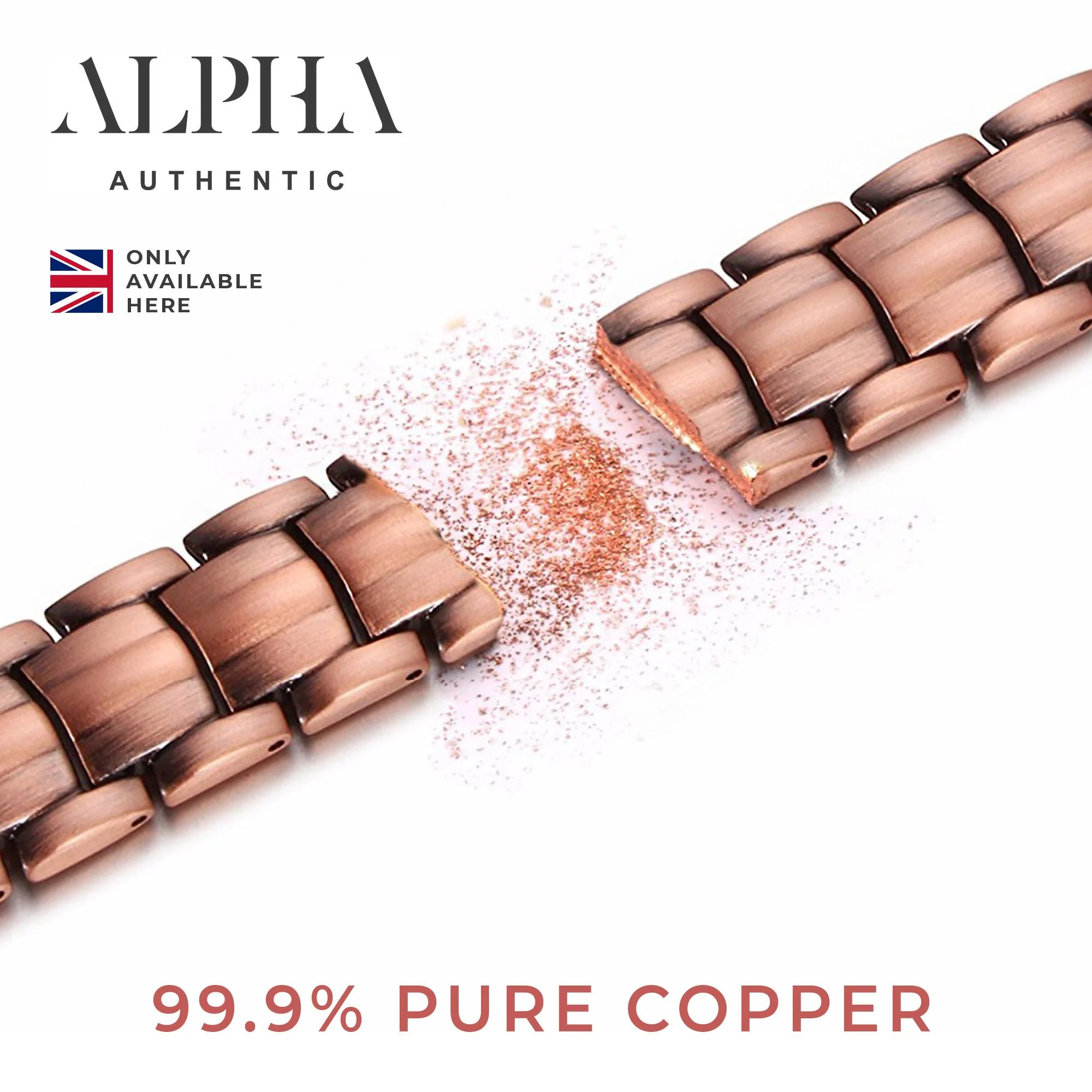 Craig Copper Bracelet | ALPHA™ mens - Image 4