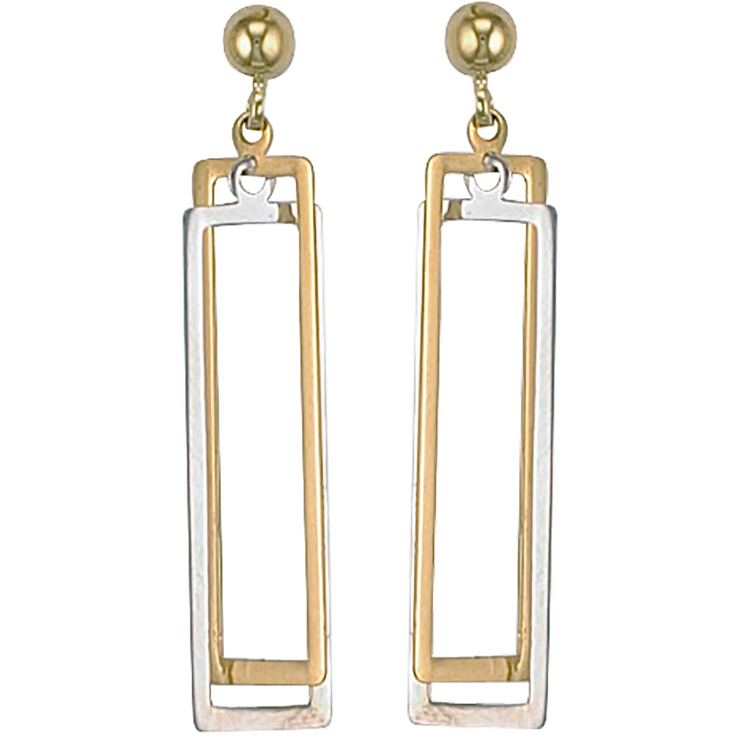 White Gold & Yellow Gold Fancy Drops