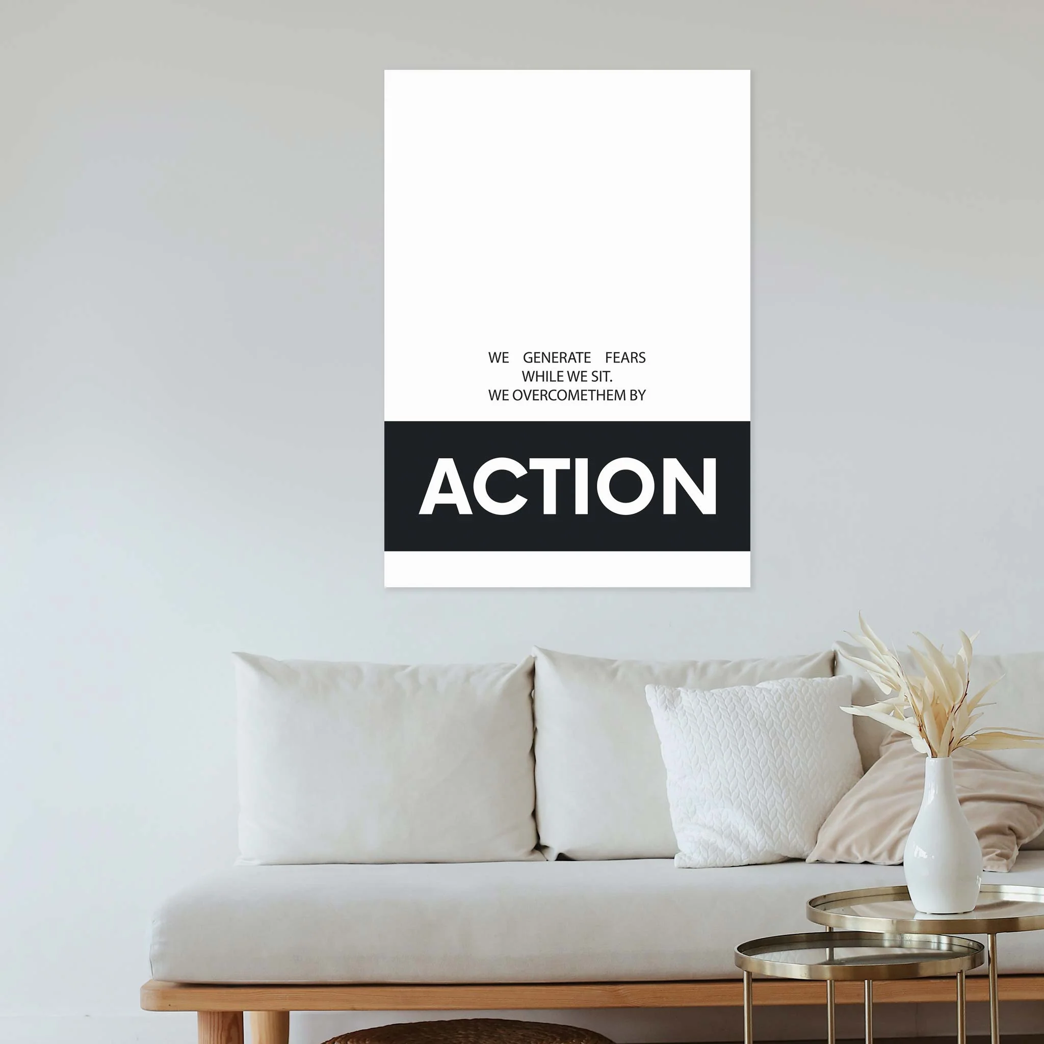 We generate fears while we sit. We overcome them by action - Image 6