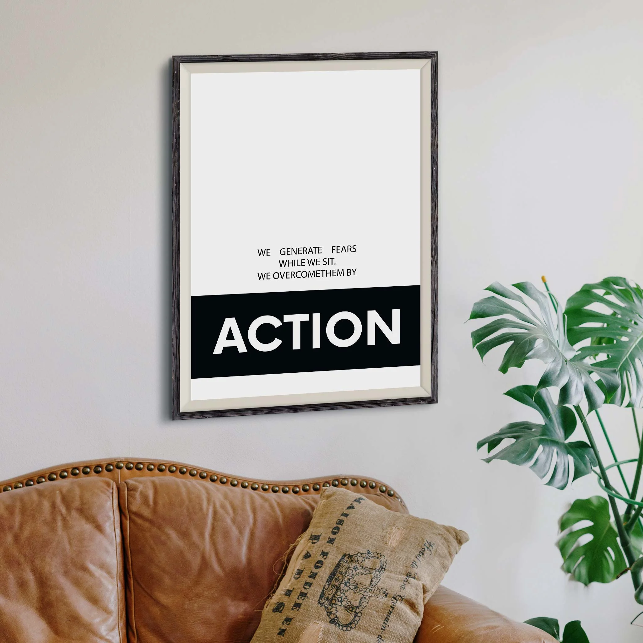We generate fears while we sit. We overcome them by action - Image 7