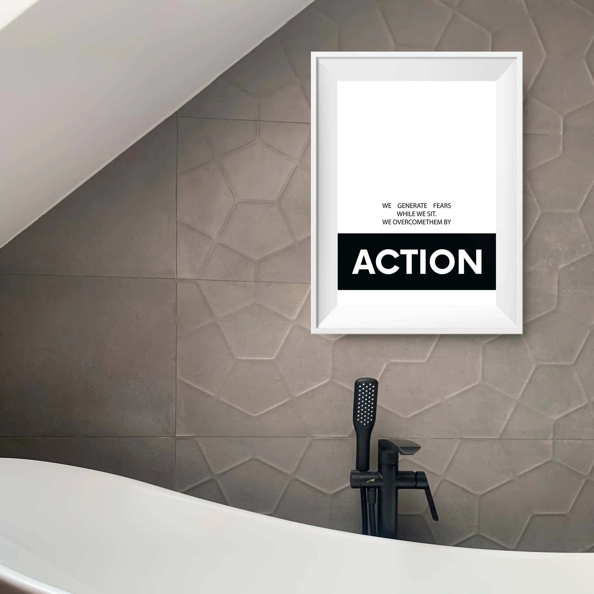 We generate fears while we sit. We overcome them by action - Image 9