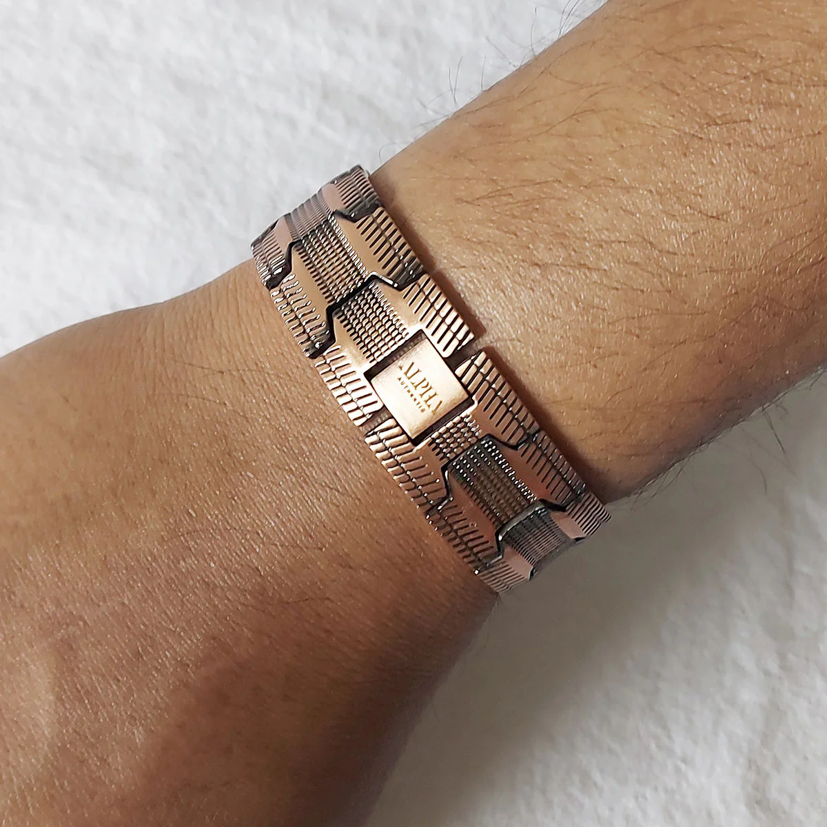 Craig Copper Bracelet | ALPHA™ mens - Image 3