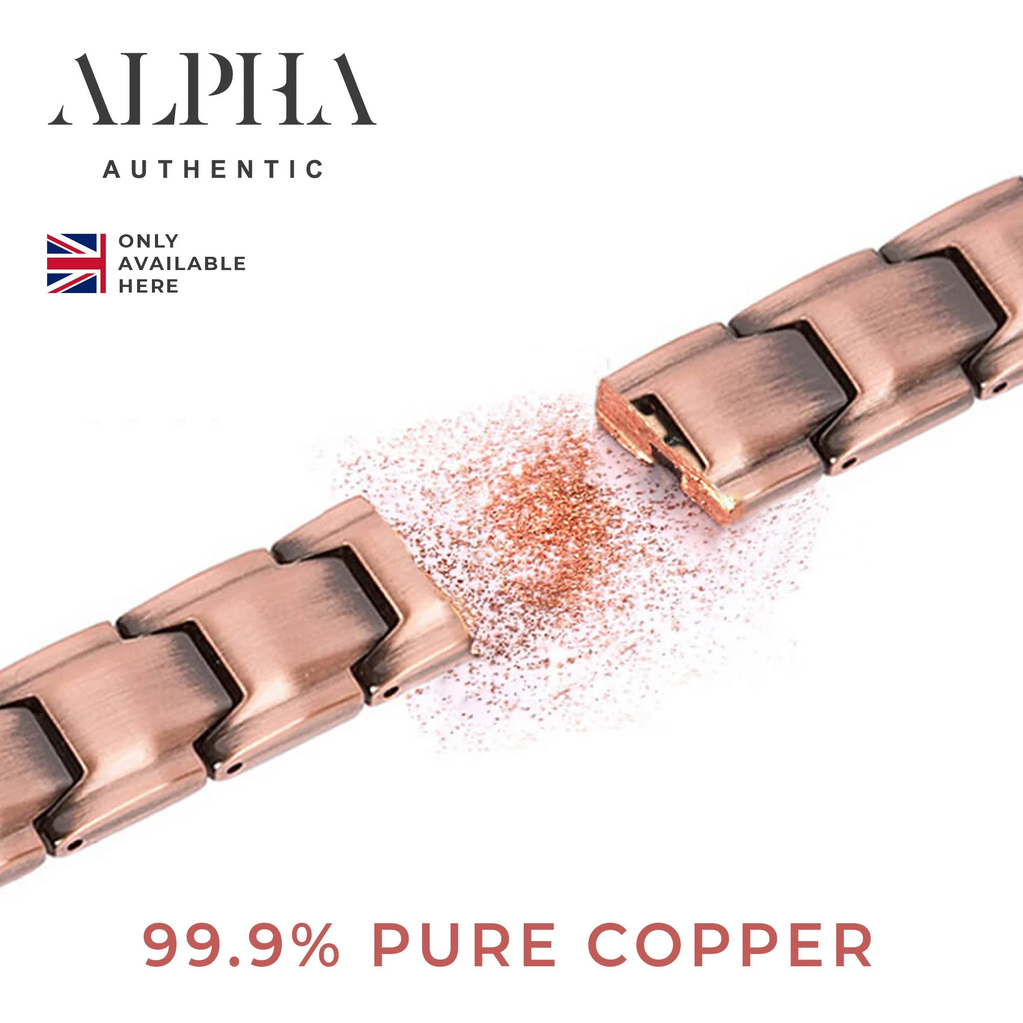 Ashley Copper Ring with Magnets - Image 11