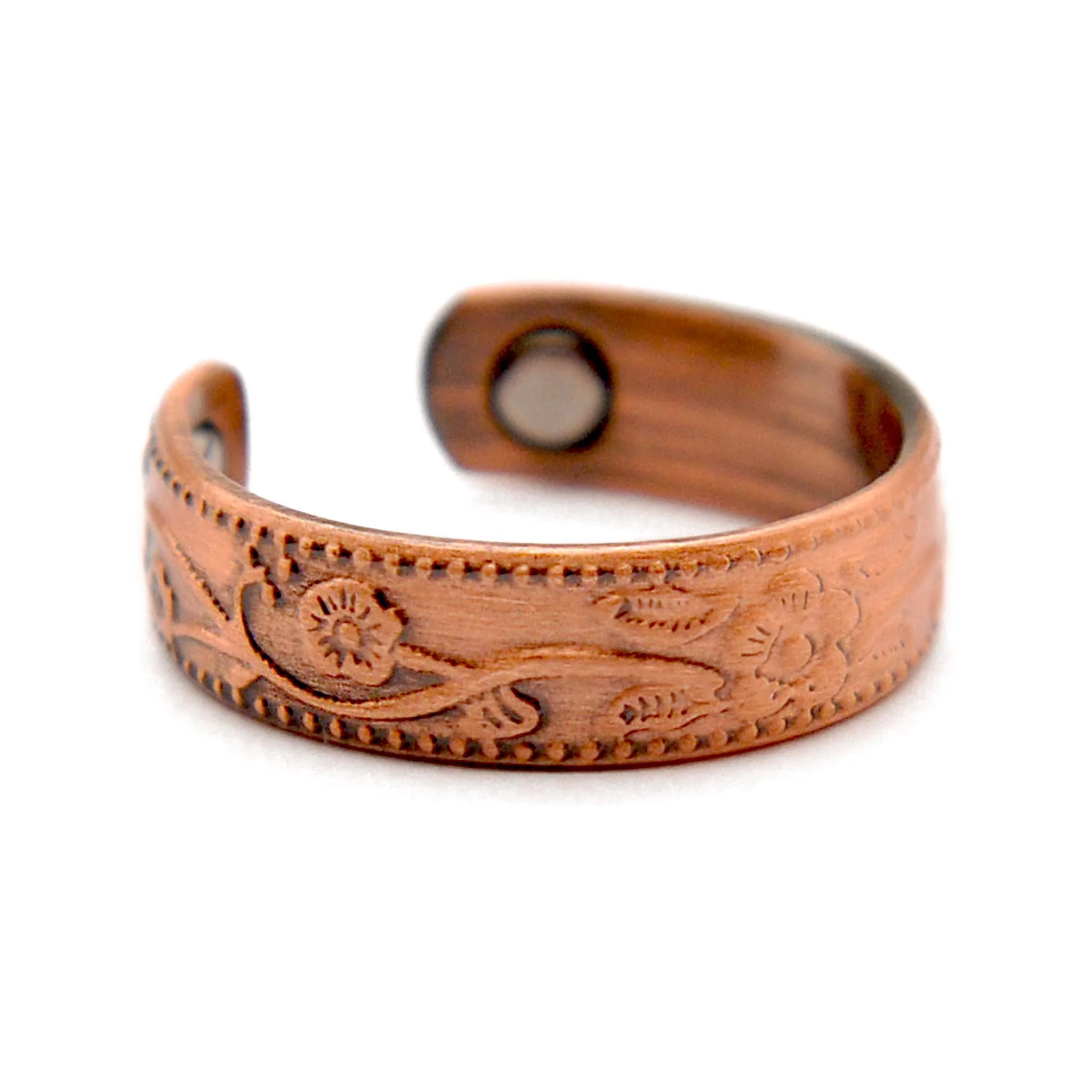 Ashley Copper Ring with Magnets - Image 3