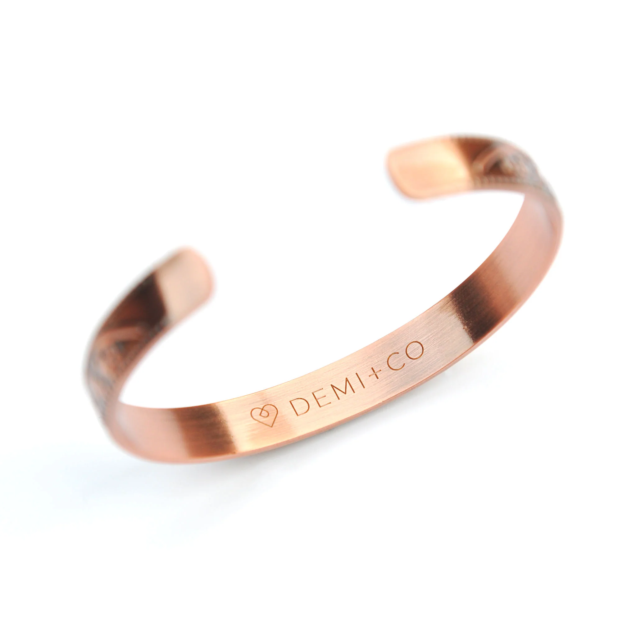 Flora copper magnetic bracelet - Image 2